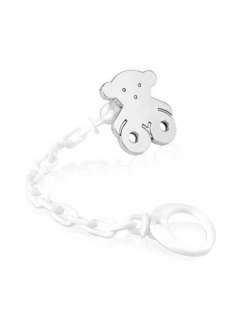 Imagem 0 de Corrente para chupeta Sweet Dolls urso pequeño em prata