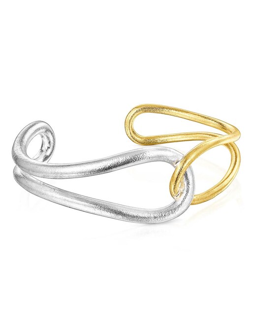 Imagem 0 de Pulseira Escrava Hav Banhada em Ouro 18 a 23 kt sobre Prata