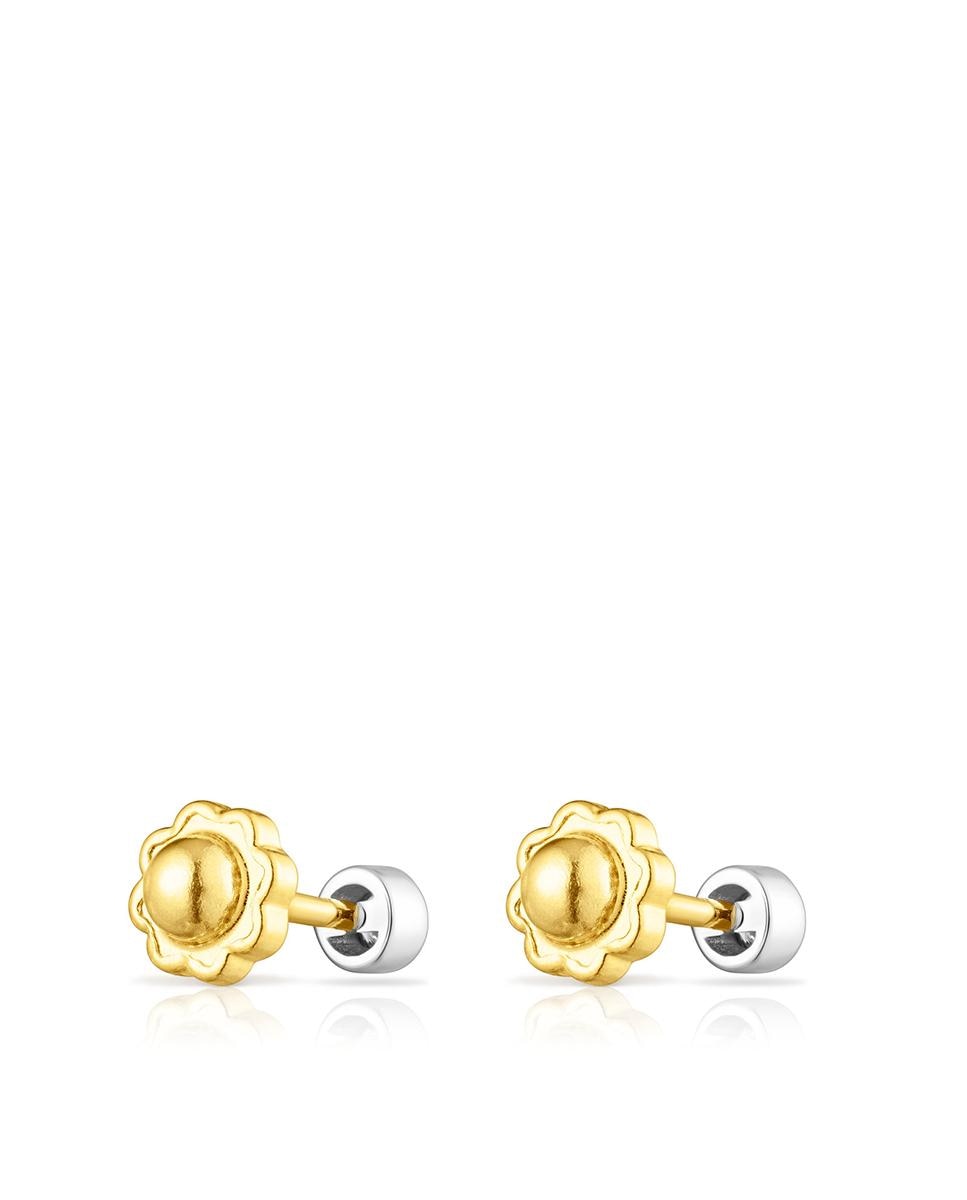 Brincos Diamonds de Ouro Branco e Diamantes Prata-3