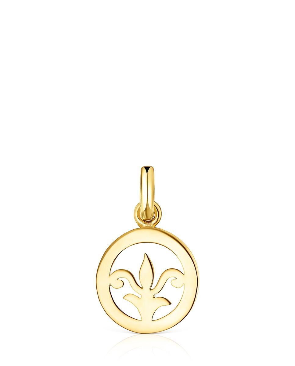Pendente Tamara Falcó X Tous Flor de Lis Banhado em Ouro de 18 Kt Sobre Prata Dourado-1