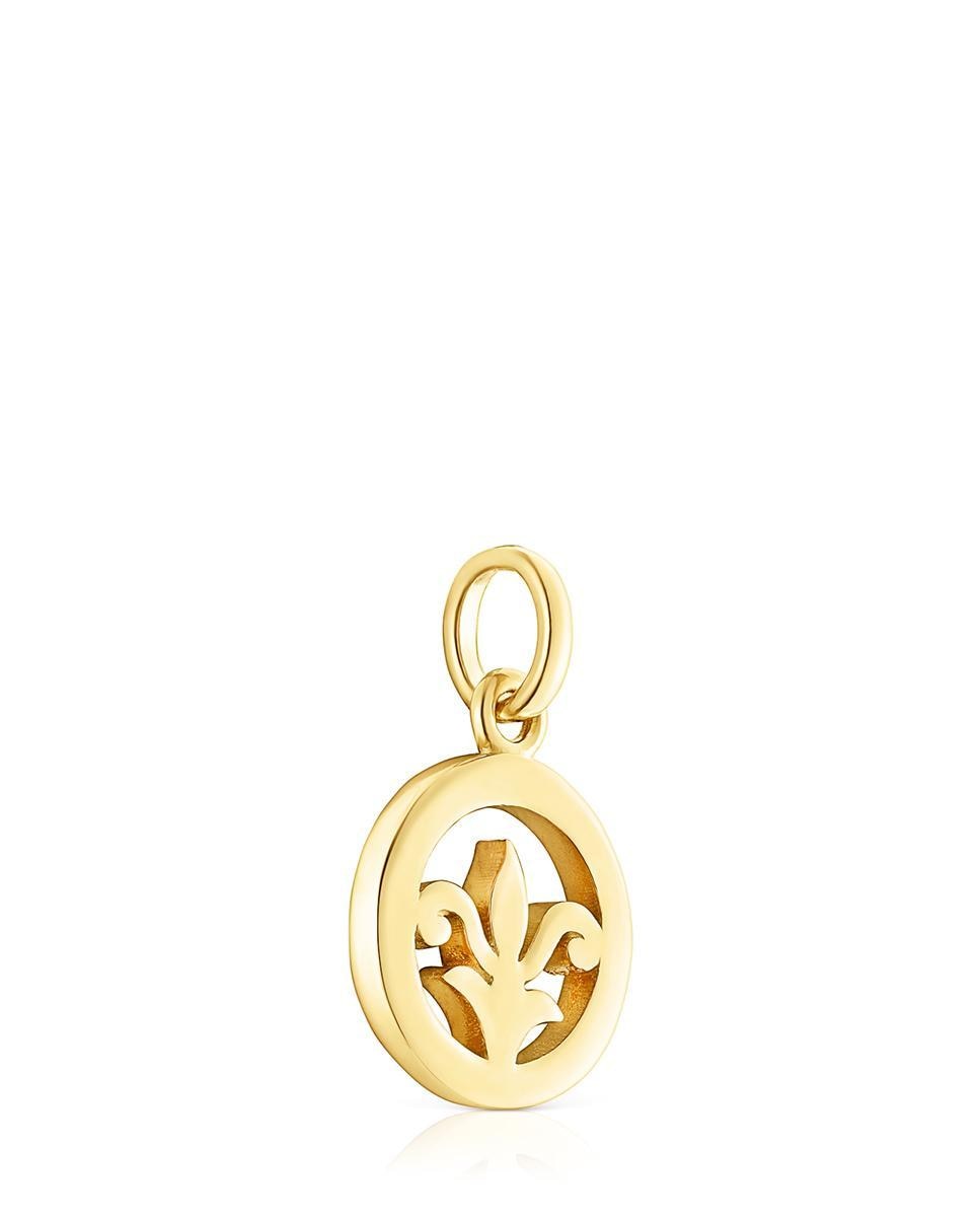 Pendente Tamara Falcó X Tous Flor de Lis Banhado em Ouro de 18 Kt Sobre Prata Dourado-2