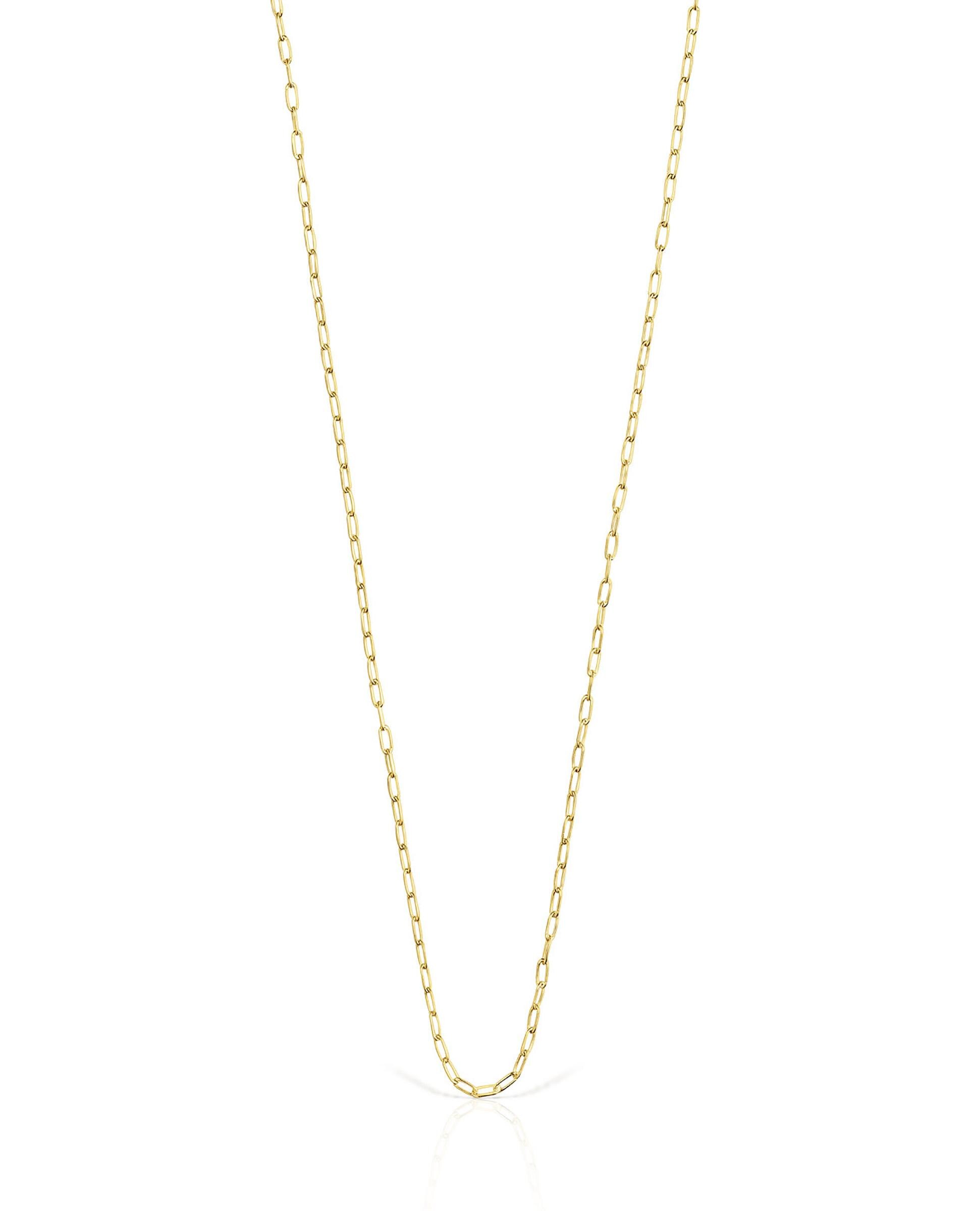 Gargantilha Chain Banhada em Ouro 18 Kt Sobre Prata Ouro-2