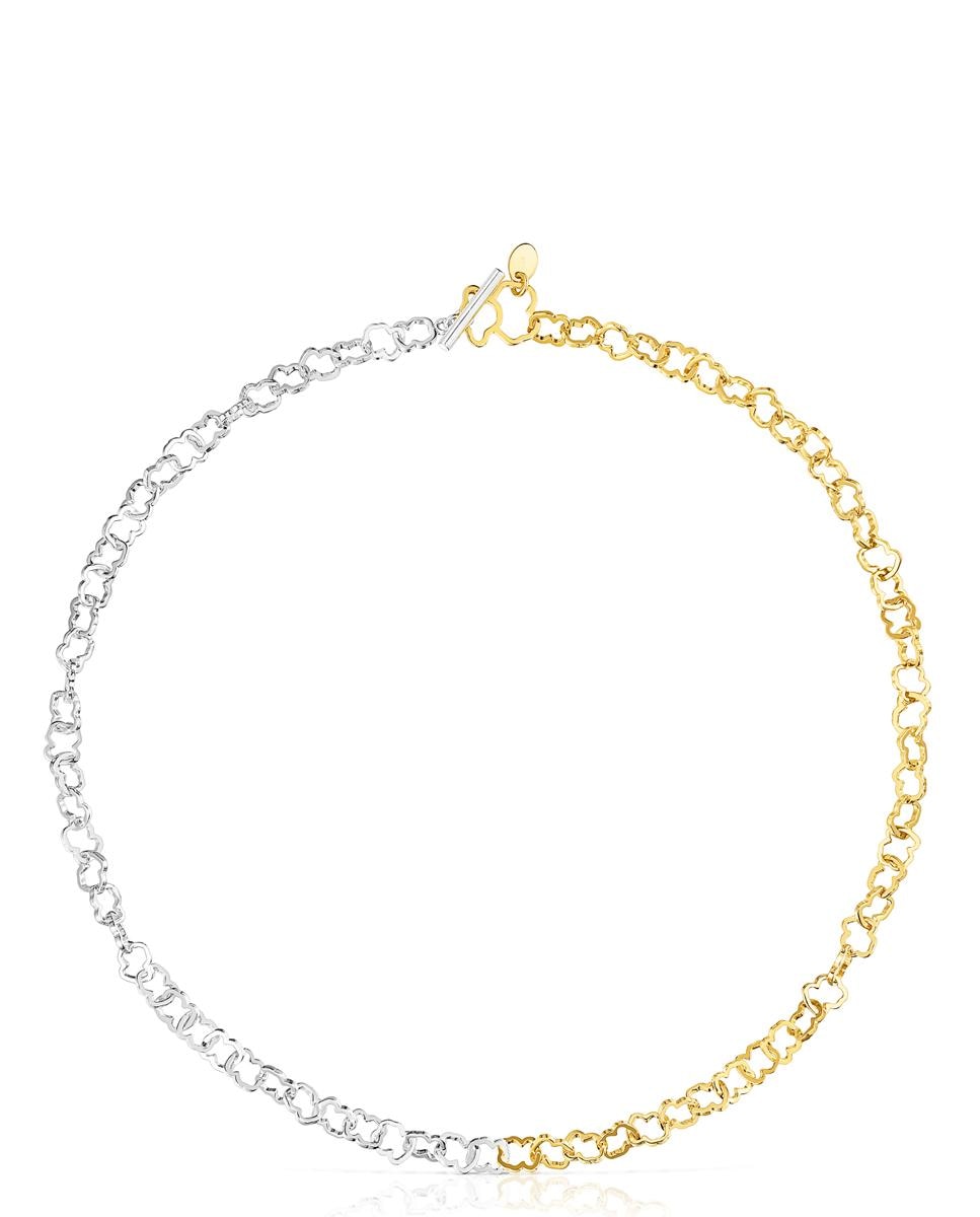 Imagem 0 de Colar Carrusel Bicolor Motivo de Urso