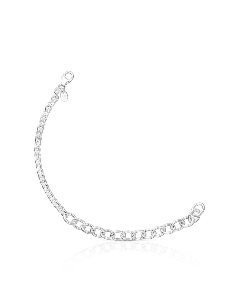 Pulseira Calin com Argolas em Prata Prata-1