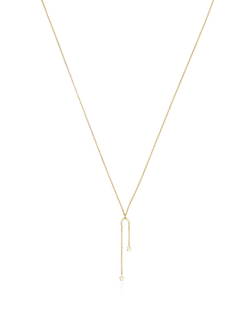 Colar Cool Joy em Ouro com Motivos Urso e Estrela Ouro-1