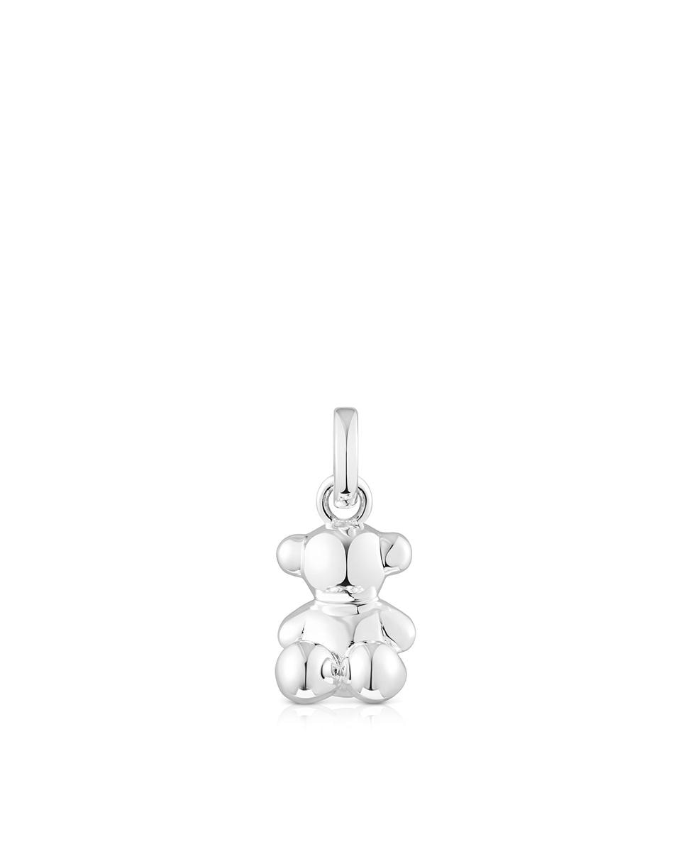 Pendentes Bold Bear de Urso Pequeno de Prata Prateado-1