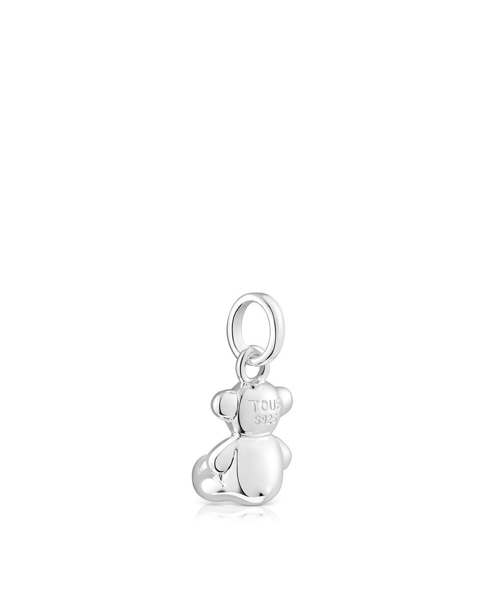 Pendentes Bold Bear de Urso Pequeno de Prata Prateado-3
