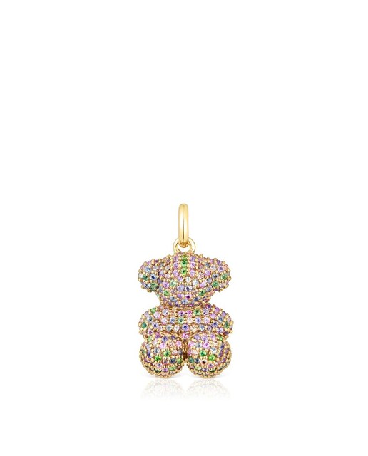 Imagem 0 de Pingente Bold Bear de Urso de Pedras e Ouro