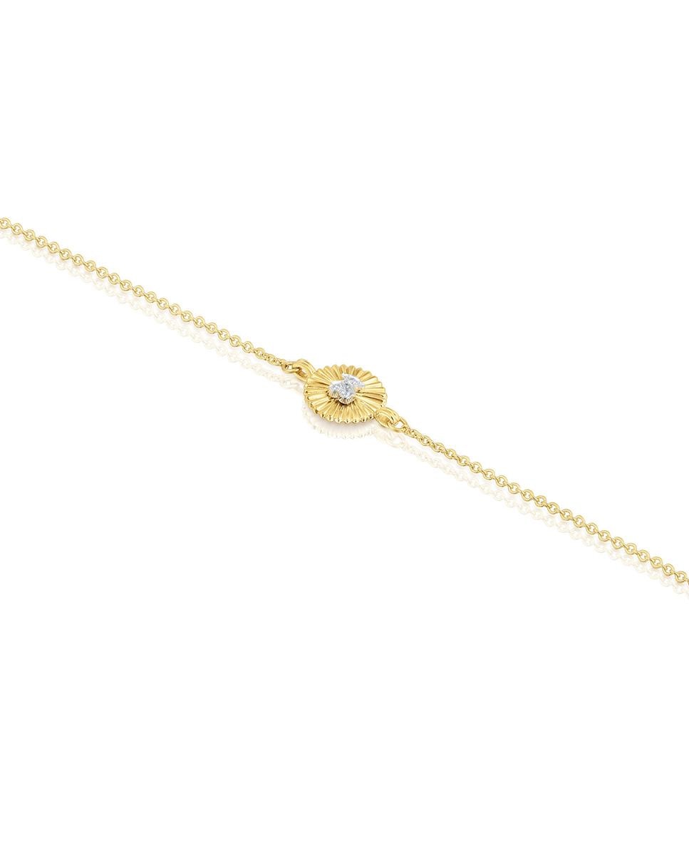 Pulseira Iris Motif de Ouro e Diamantes Branco-3