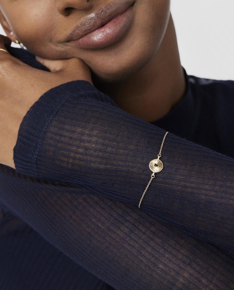 Pulseira Iris Motif de Ouro e Diamantes Branco-6