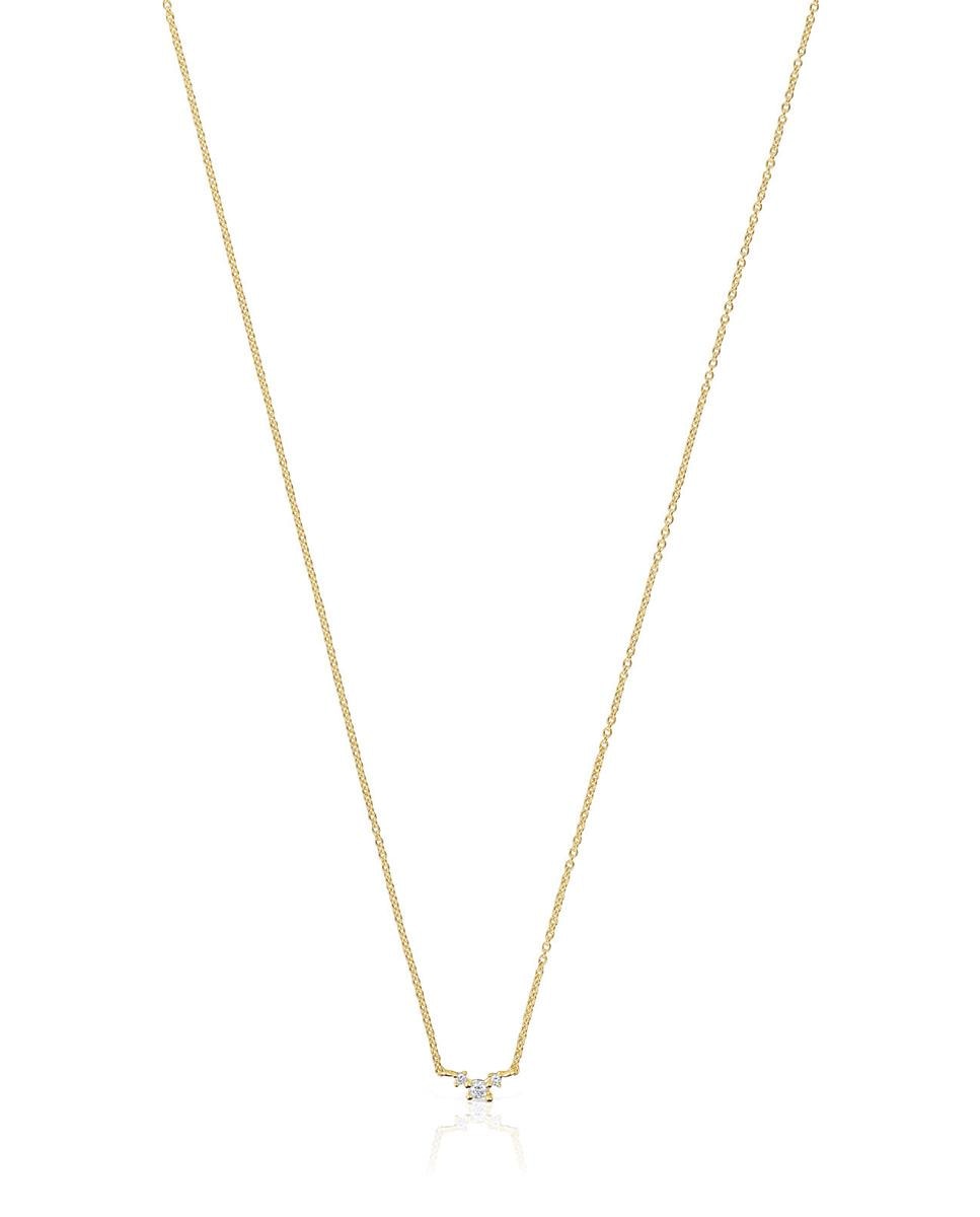 Colar Les Classiques de Ouro e Diamantes Branco-1
