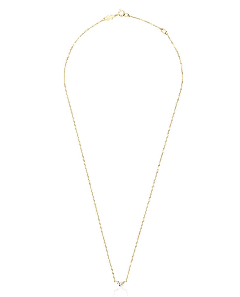 Colar Les Classiques de Ouro e Diamantes Branco-2
