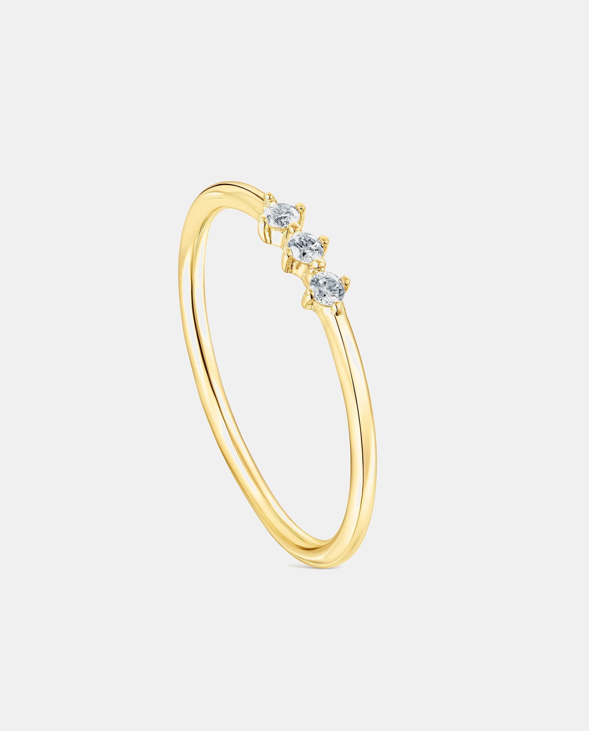 Anel Les Classiques de Ouro e Diamantes Branco-1