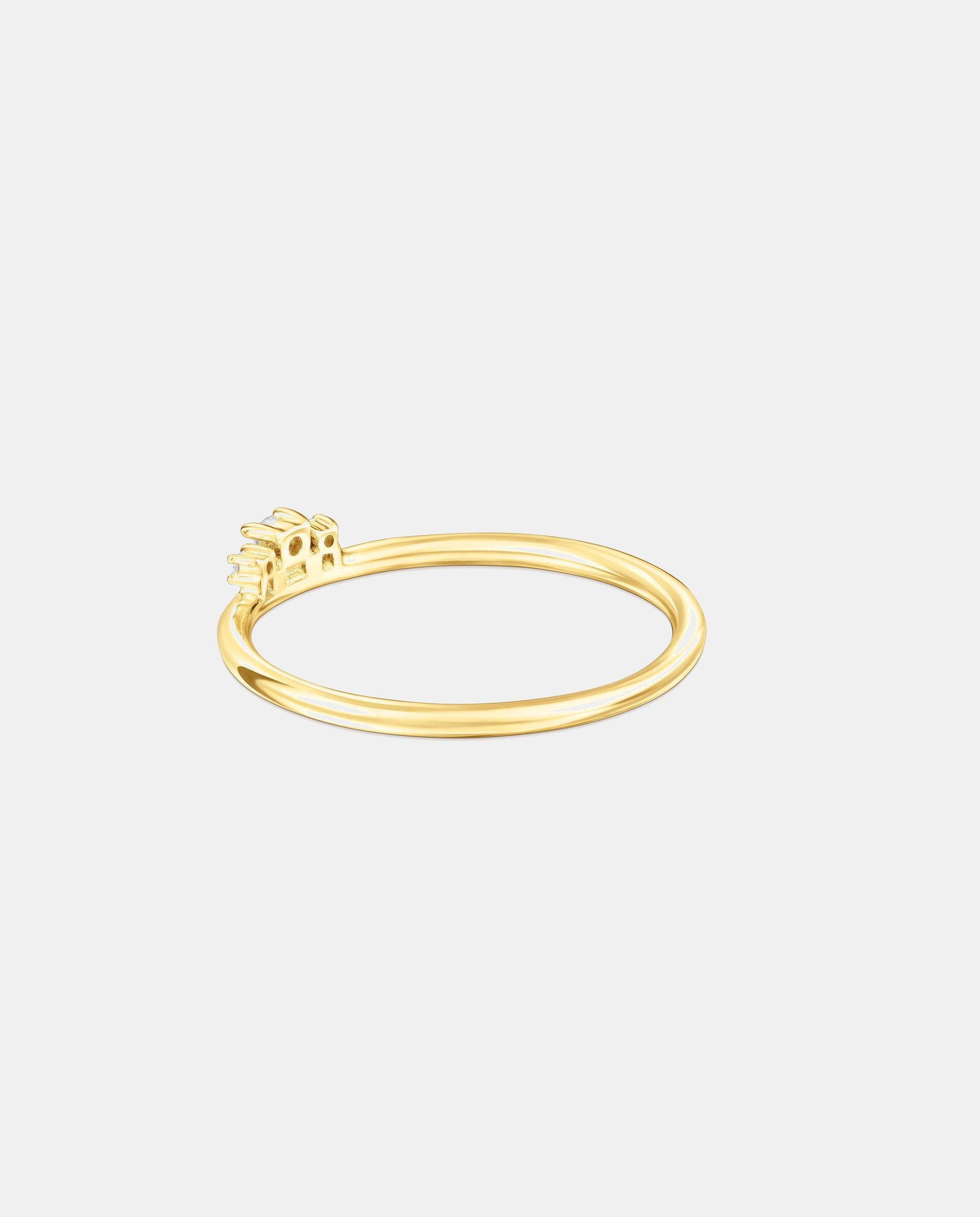 Anel Les Classiques de Ouro e Diamantes Branco-3