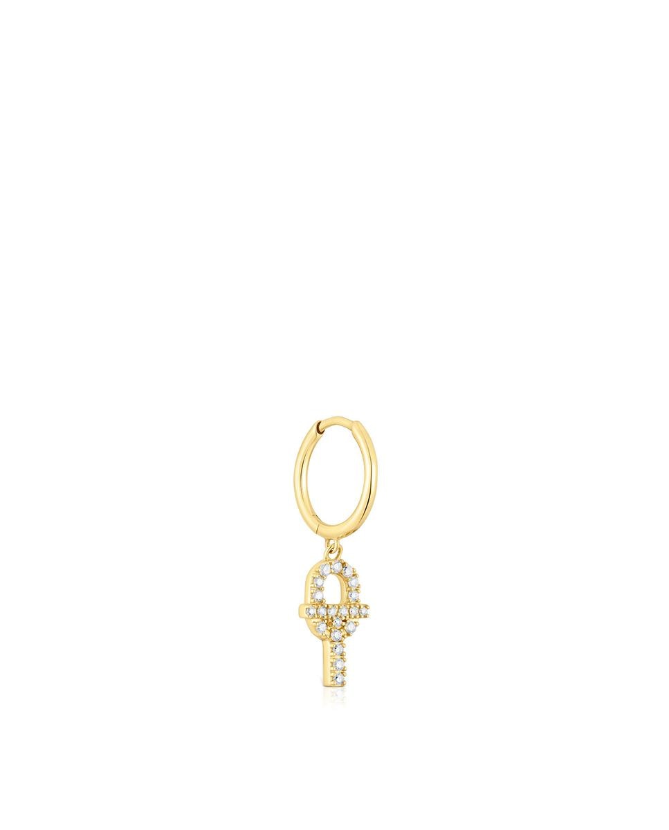 Piercing Manifesto Solto de Ouro e Diamantes Branco-2