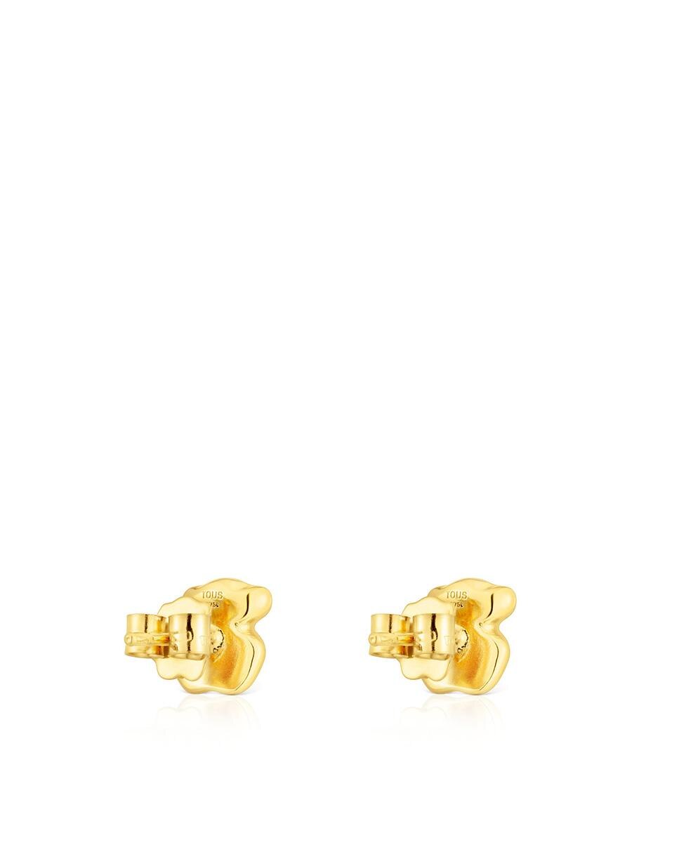 Brincos Balloon urso de ouro Ouro-3