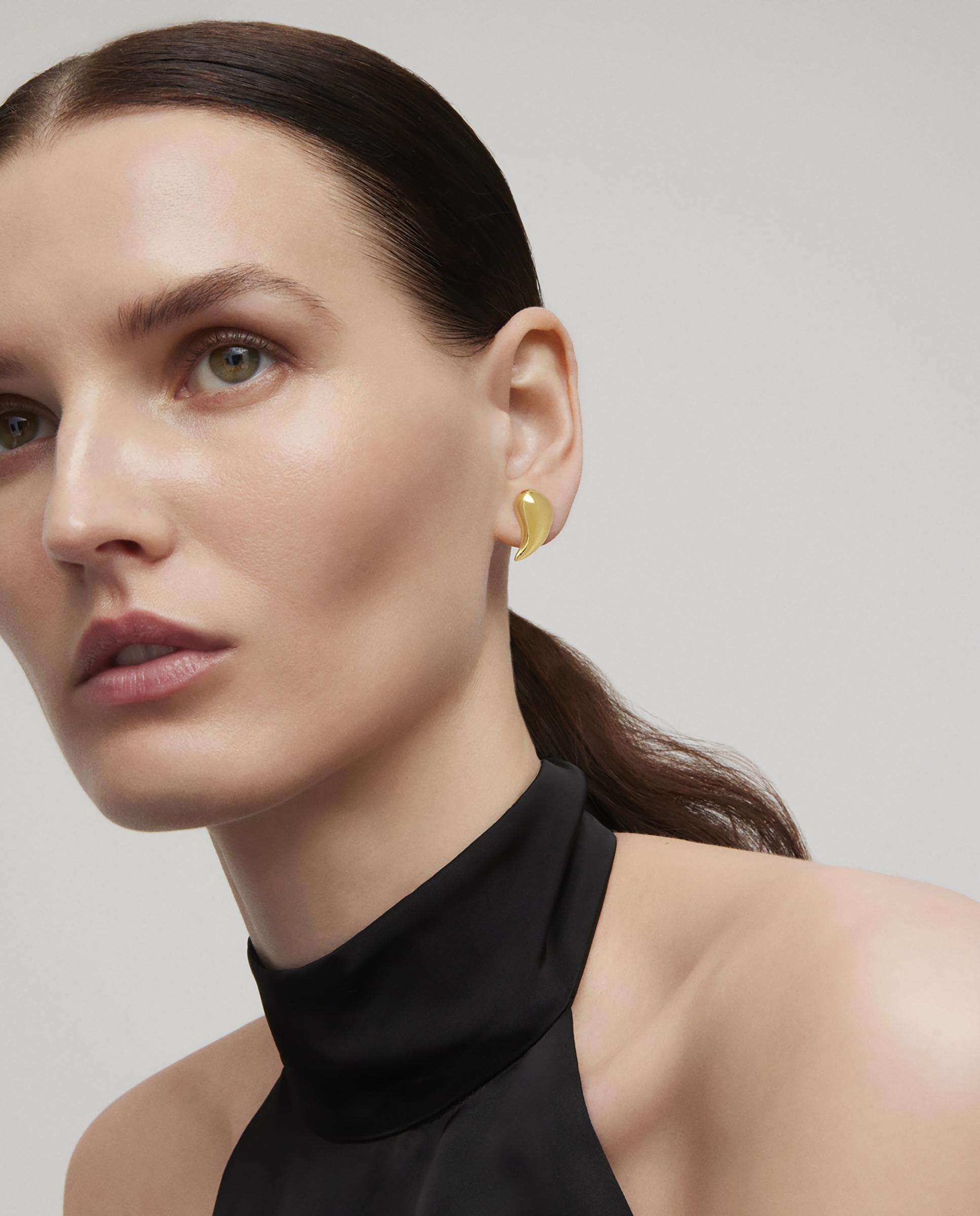 Brincos Atelier de Ouro Dourado-5
