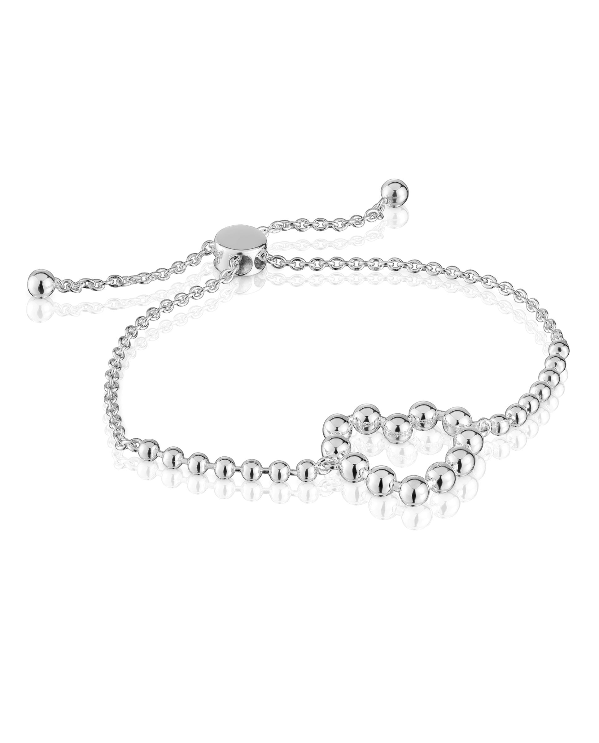 Imagem 0 de Pulseira Sugar Party de Corrente de Prata Coração