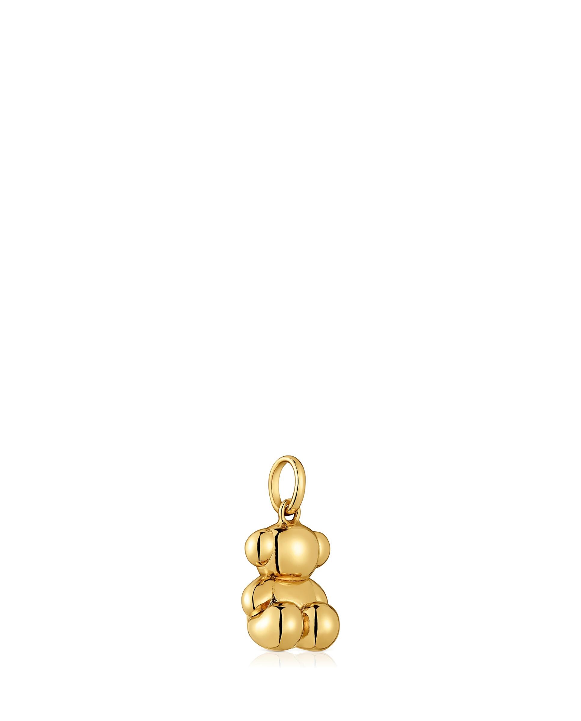 Pendente Bold Bear com Urso de Ouro Dourado-2