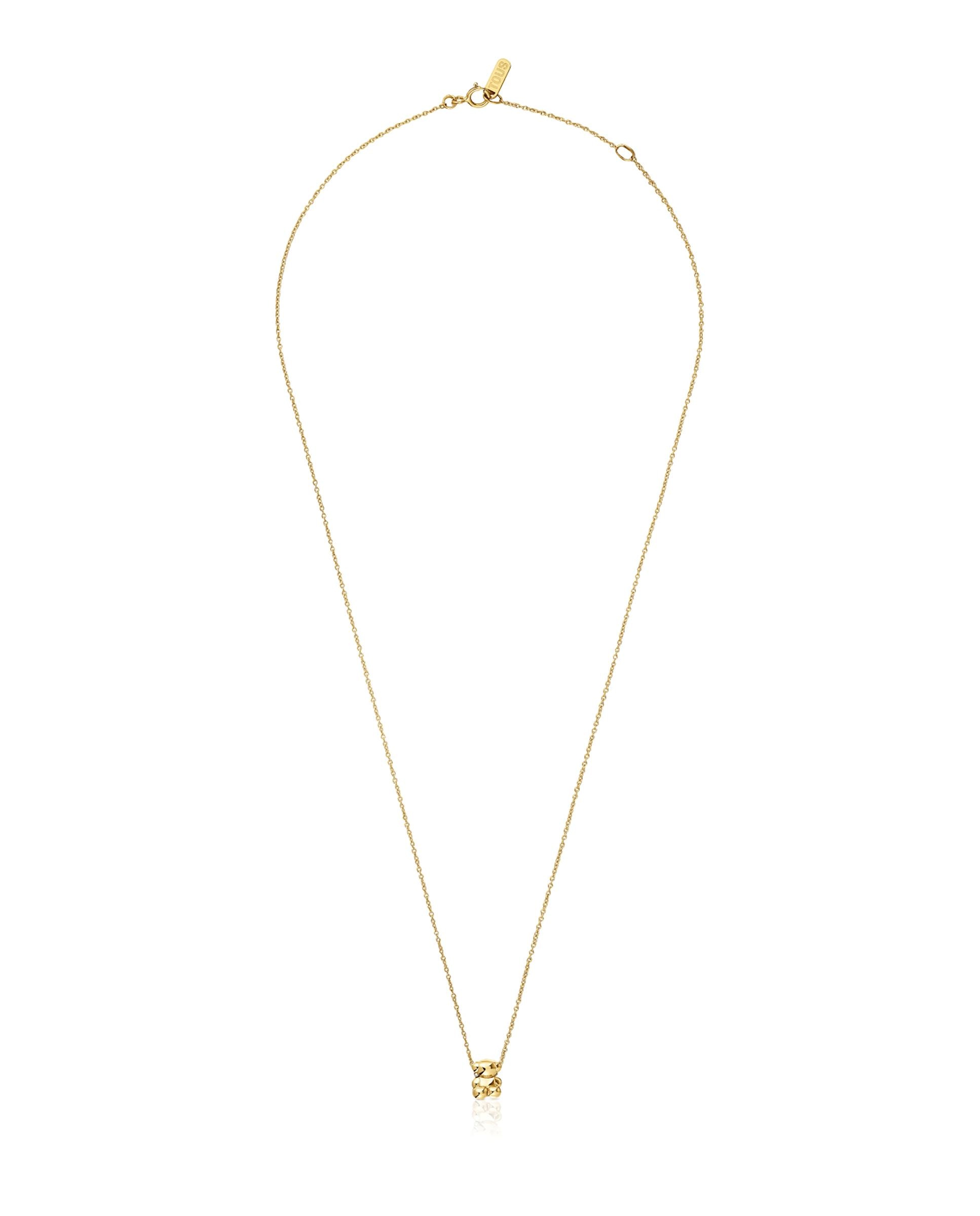 Colar Bold Bear com Urso de Ouro Ouro-1