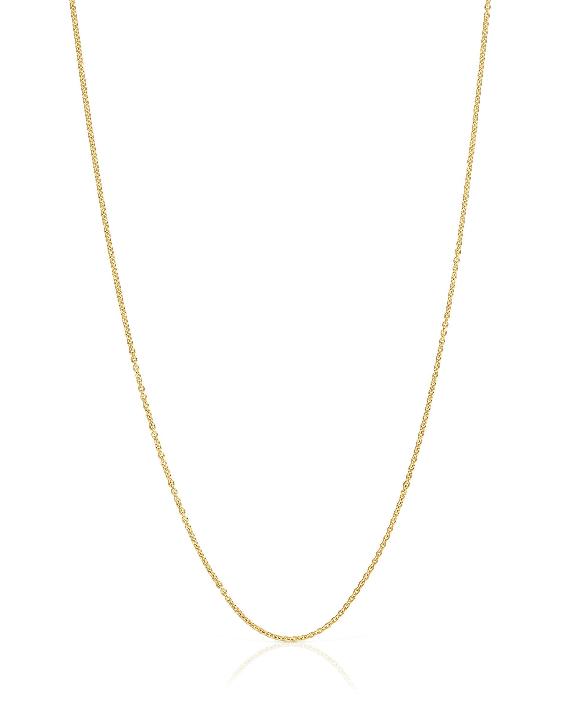 Gargantilha Basics Banhada em Ouro de 18 Kt Sobre Prata Ouro-2