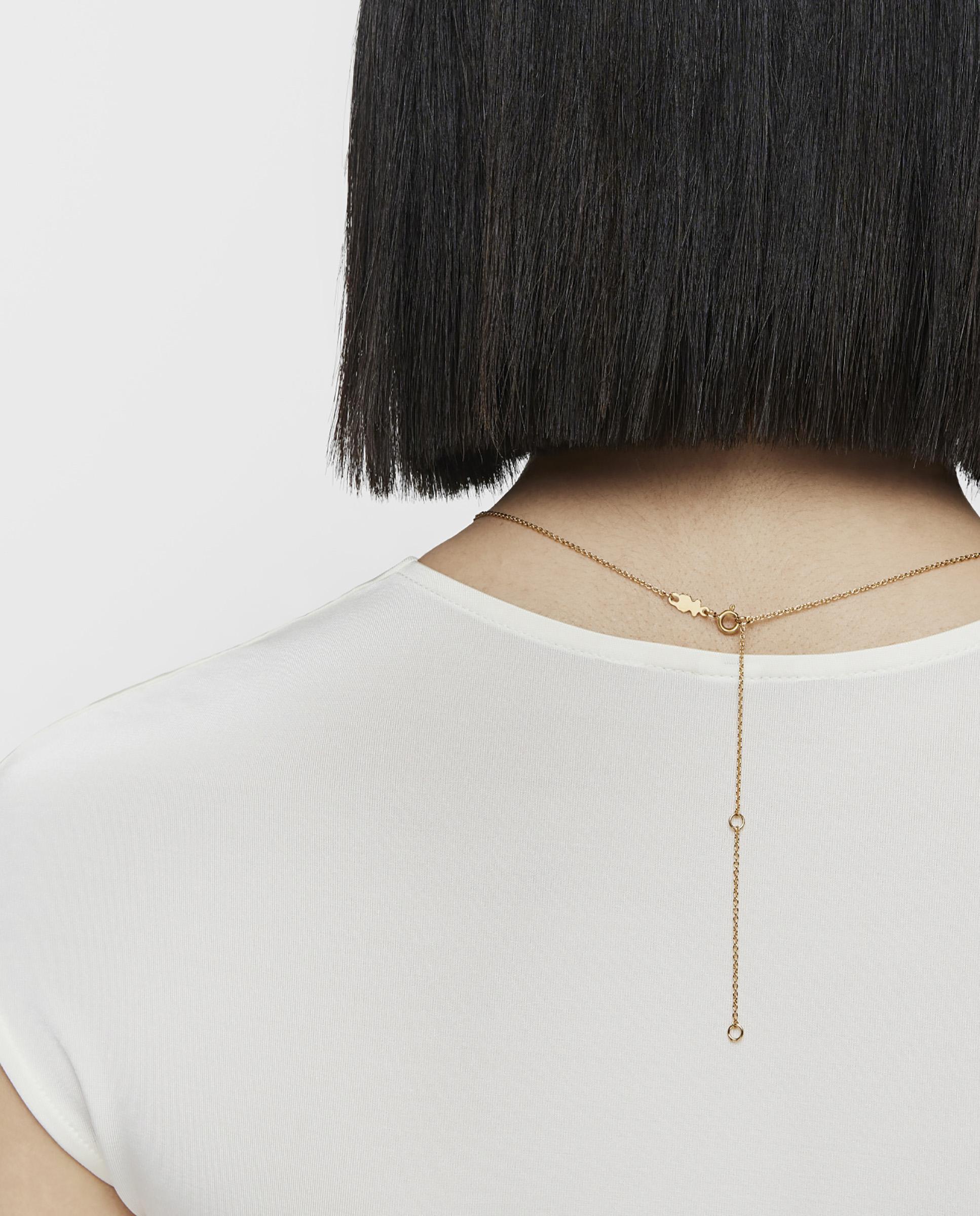 Gargantilha Basics Banhada em Ouro de 18 Kt Sobre Prata Ouro-5