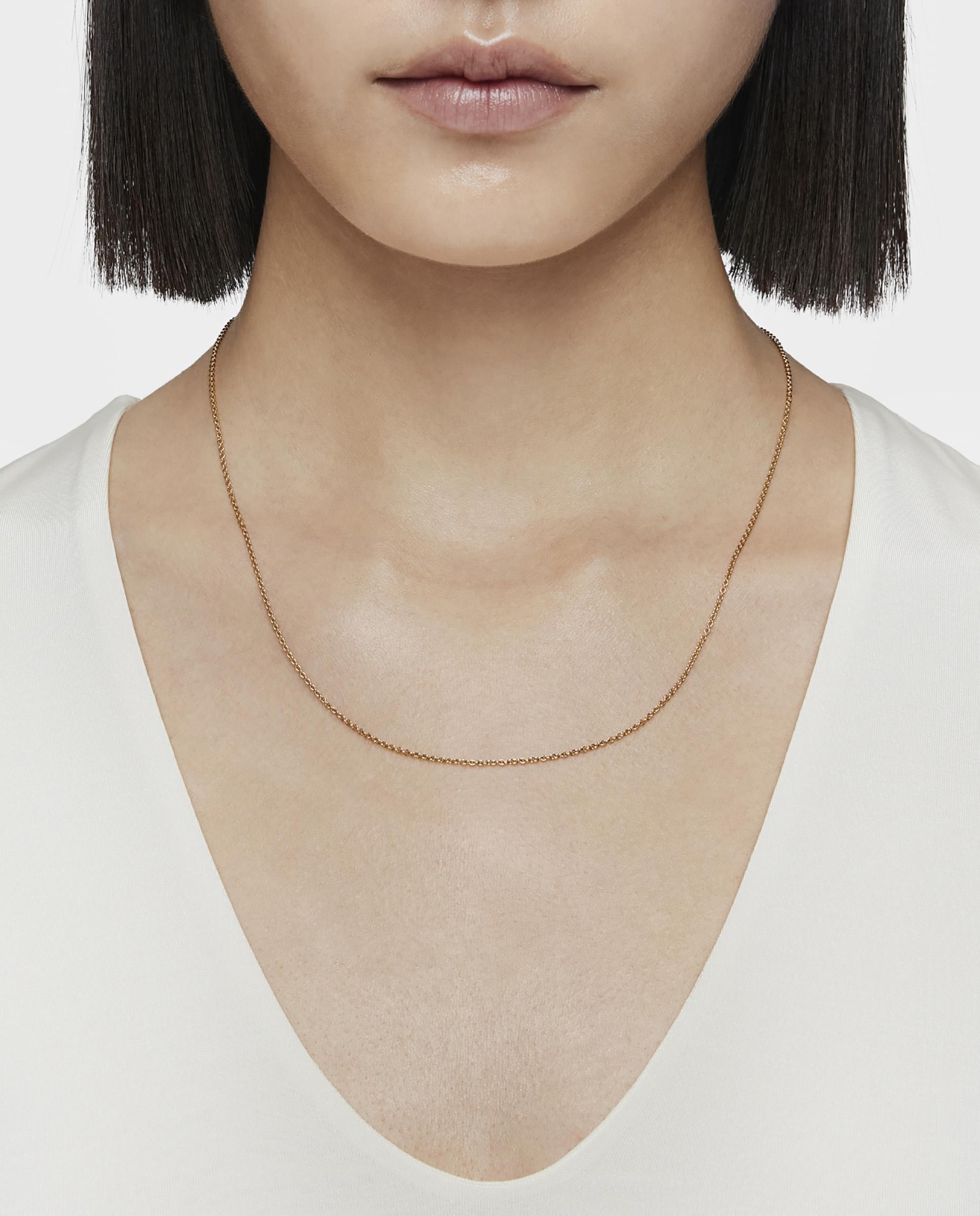 Gargantilha Basics Banhada em Ouro de 18 Kt Sobre Prata Ouro-6