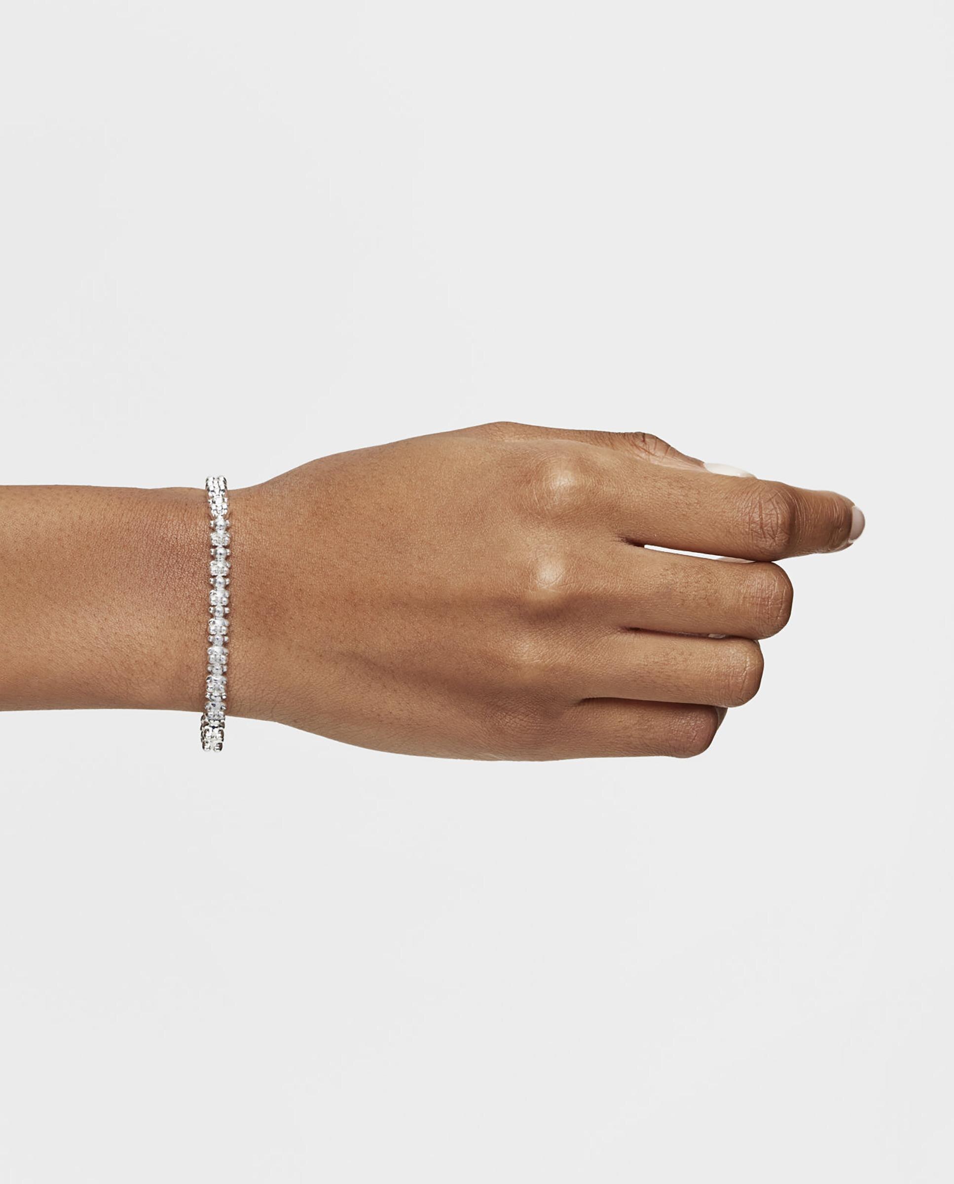 Pulseira de Corrente Bold Bear de Prata com Ursos Prateado-6