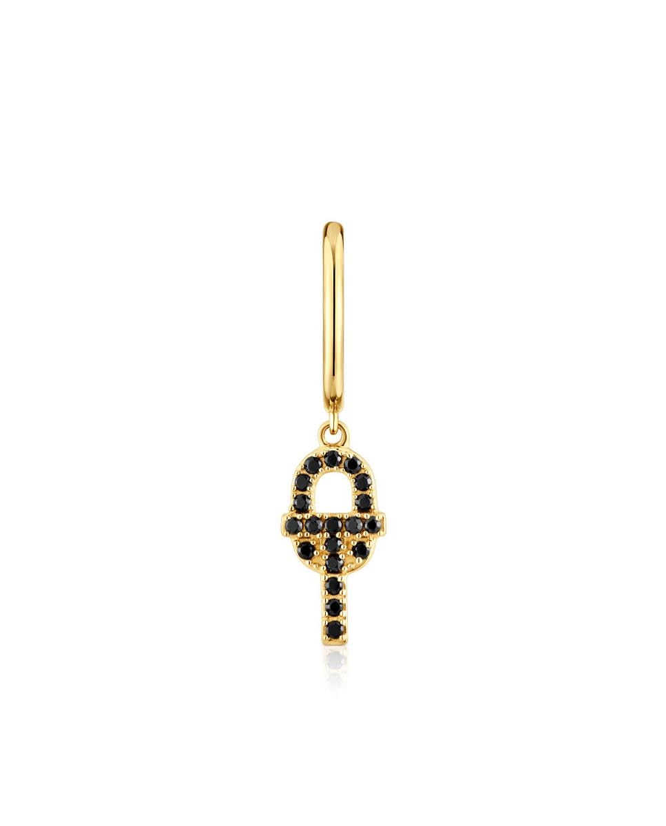 Piercing Manifesto de Ouro e Espinelas Preto-1