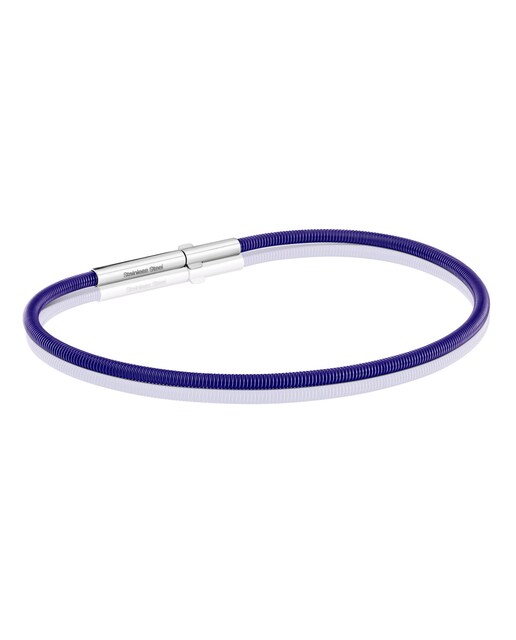 Imagem 0 de Pulseira Mesh Tube de Aço Ip Lilás