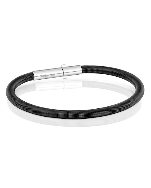 Imagem 0 de Pulseira Mesh Tube de Aço IP - Preto