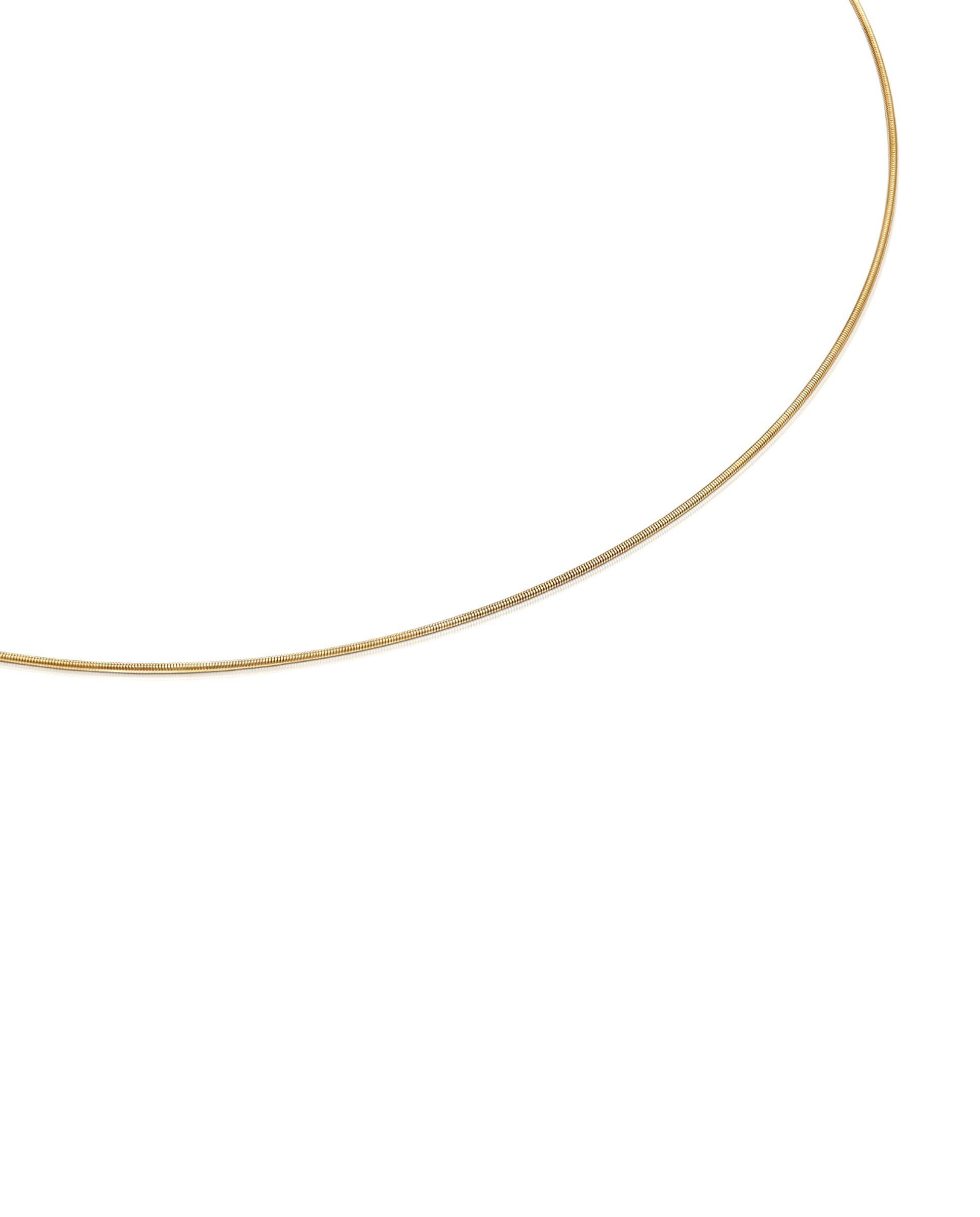 Colar Mesh Tube Fino de Ouro e Aço Dourado-2