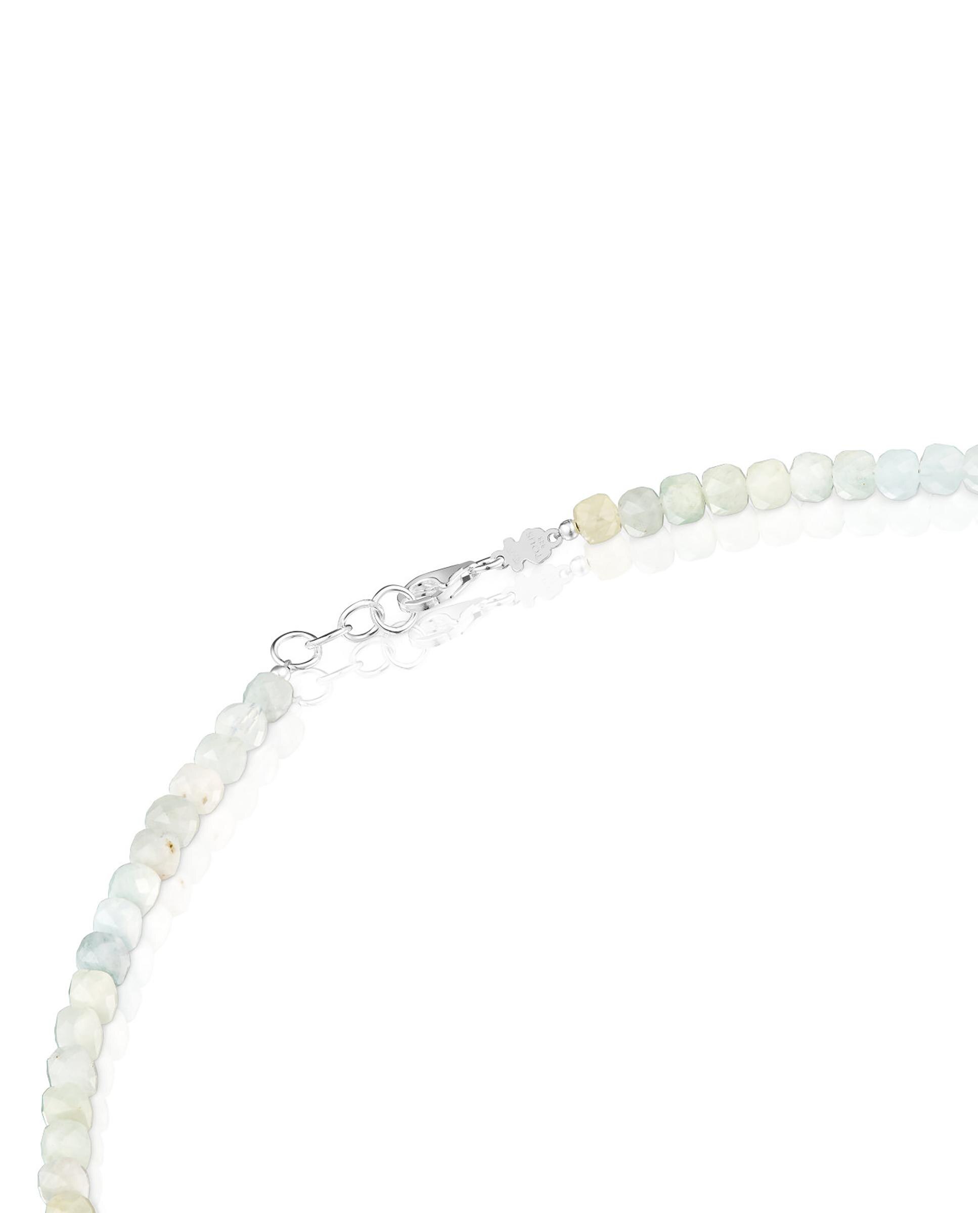Colar Basic Colors Curto de Prata e Berilos Multicolor-3