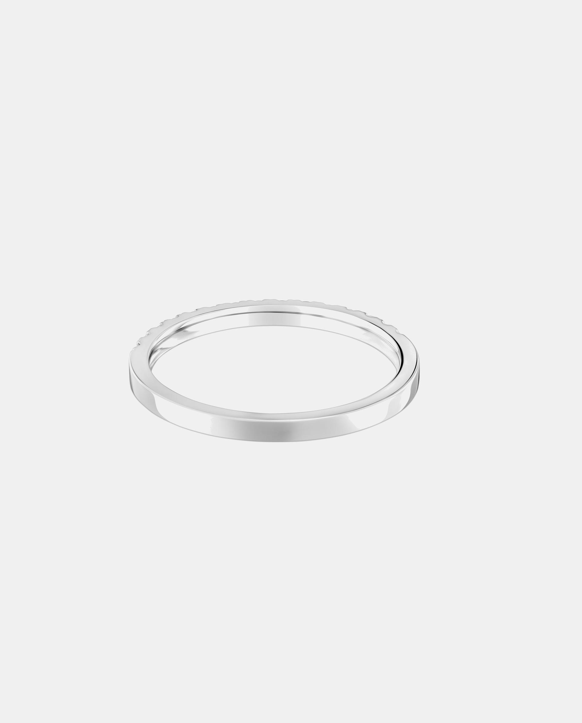 Anel Les Classiques de Ouro Branco com Diamantes Branco-3