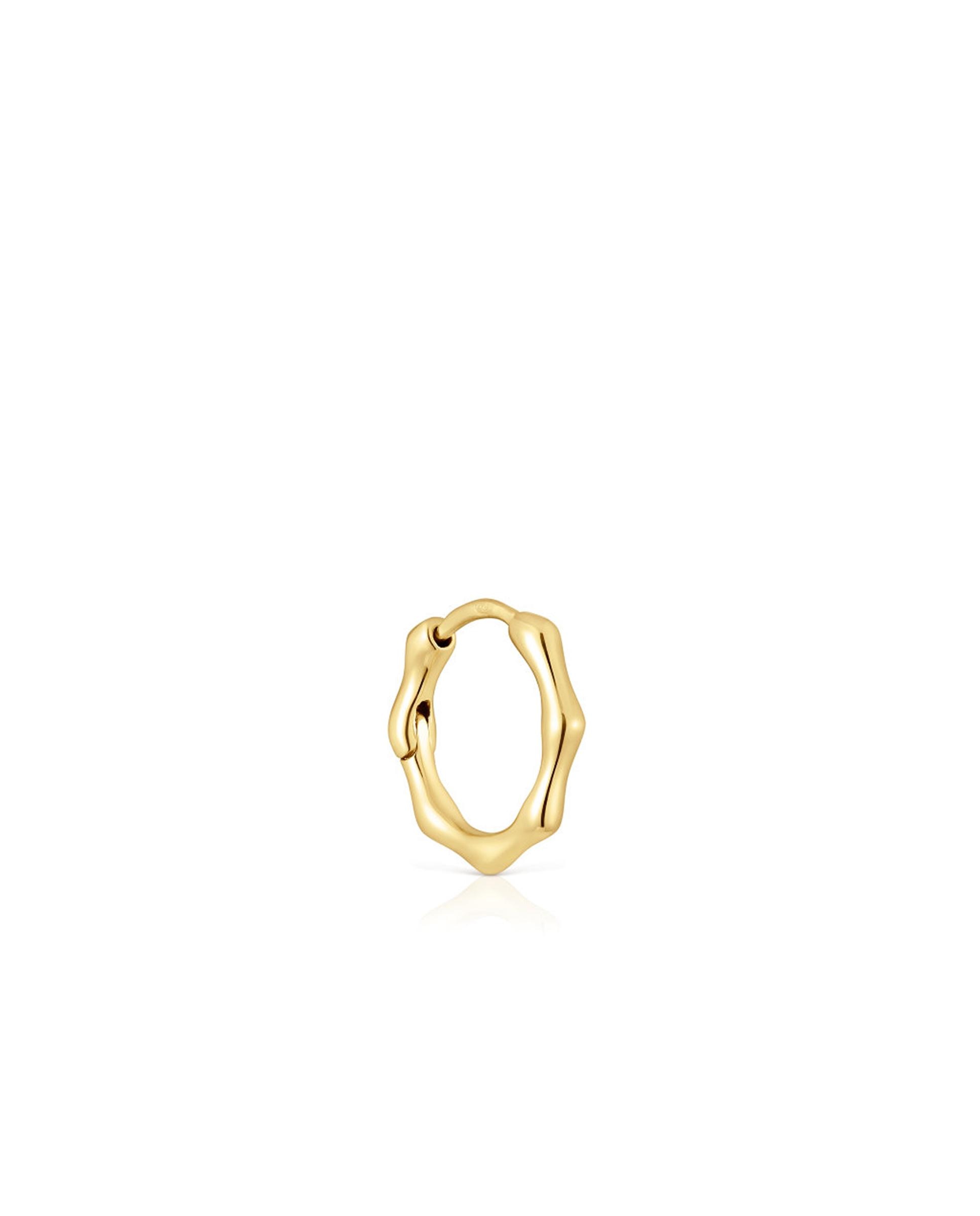 Piercing Basics de Aro em Ouro com Detalhes Dourado-1