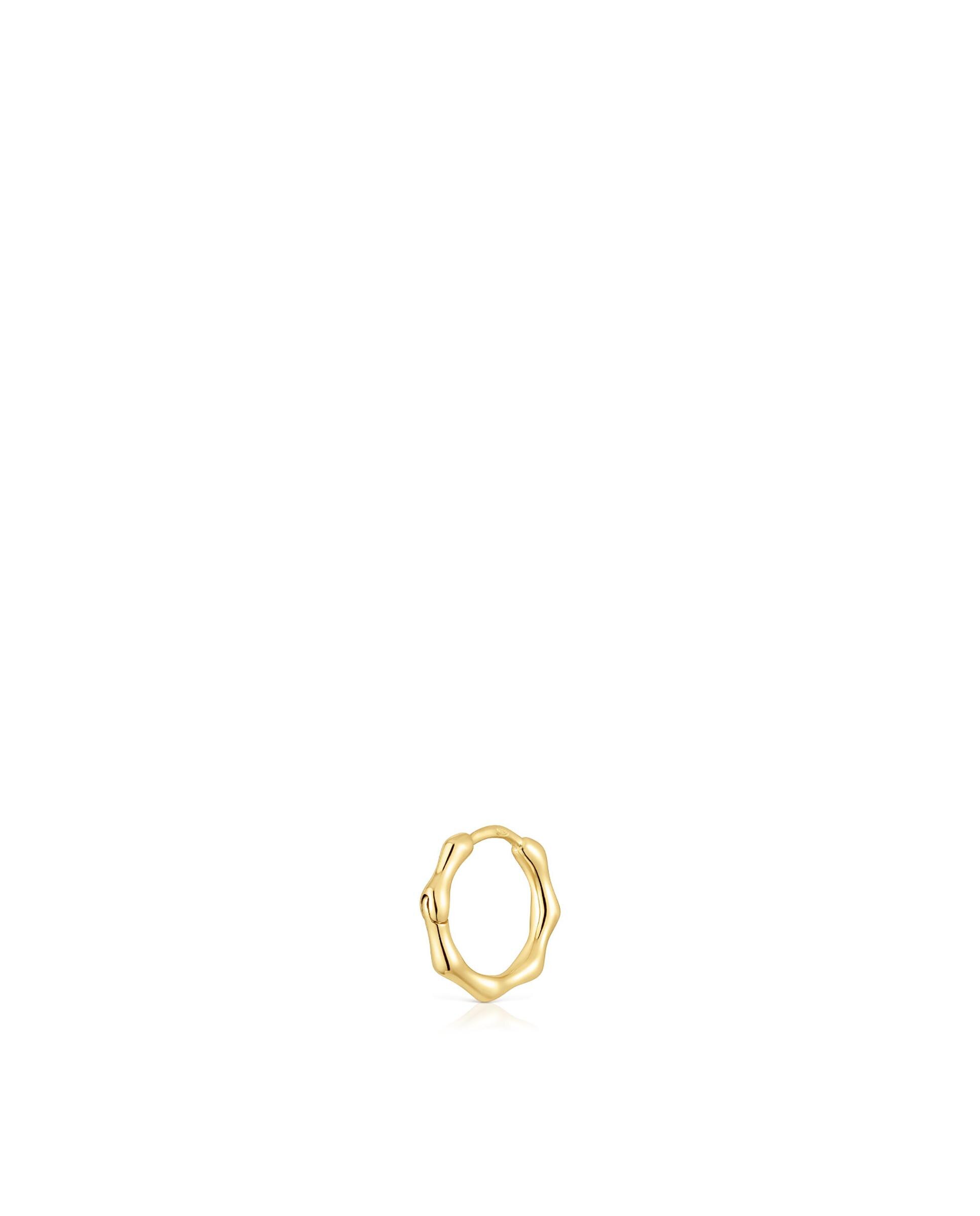 Piercing Basics de Aro em Ouro com Detalhes Dourado-3