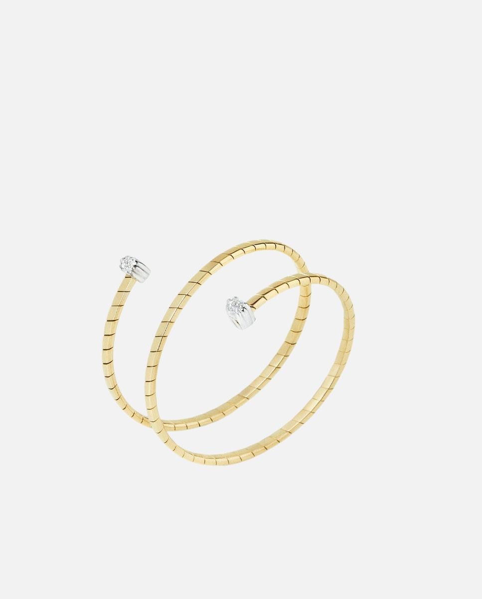 Anel de Ouro com Diamantes Atelier Espiral Branco-1