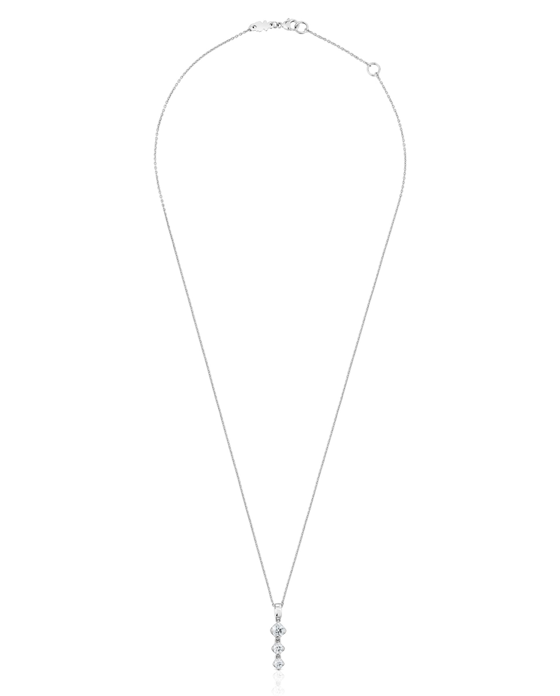 Corrente com Pendentes Les Classiques Lgd de Platina com Diamantes Criados em Laboratório Branco-1