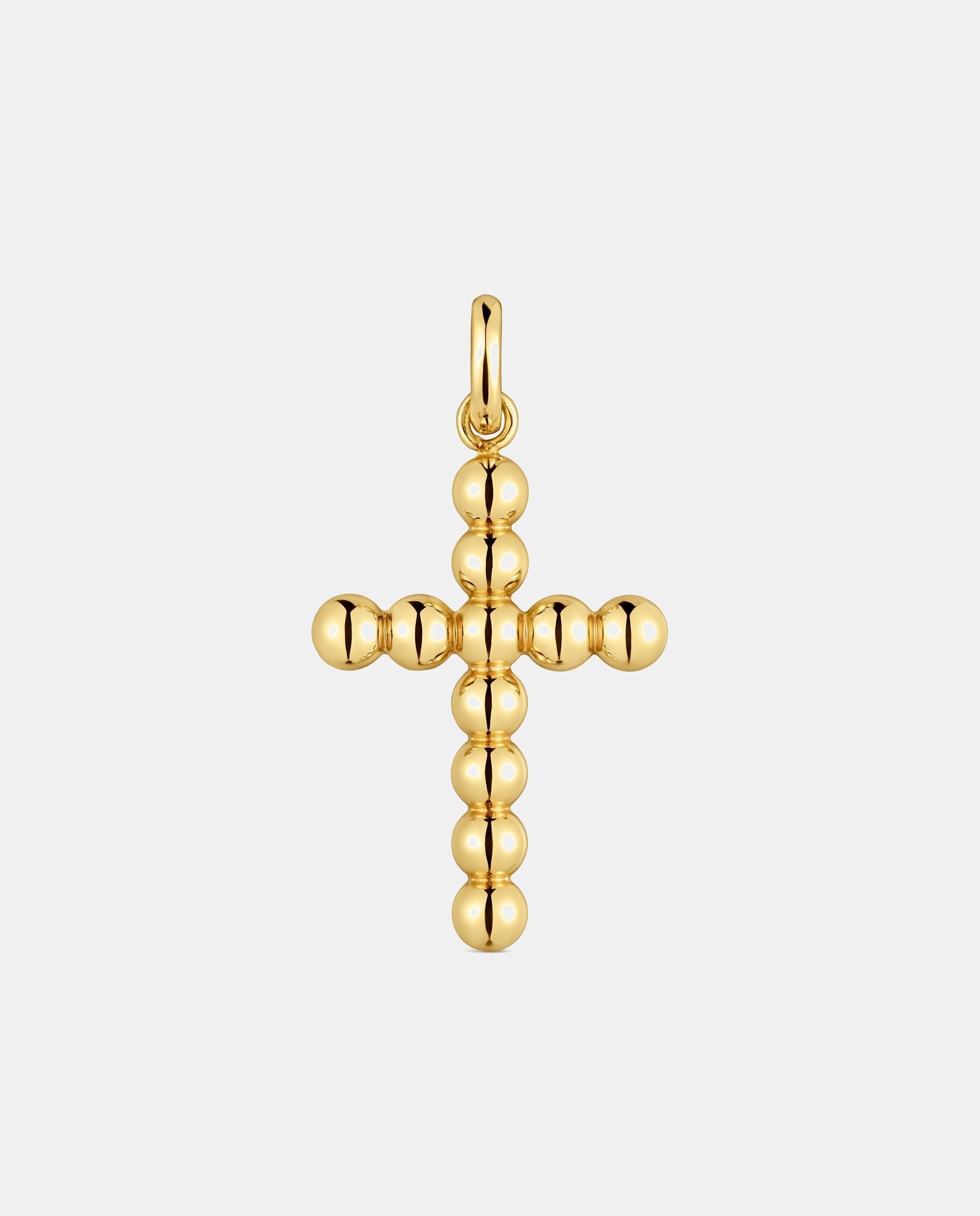 Imagem 0 de Pendente Basics Médio com Cruz de Ouro