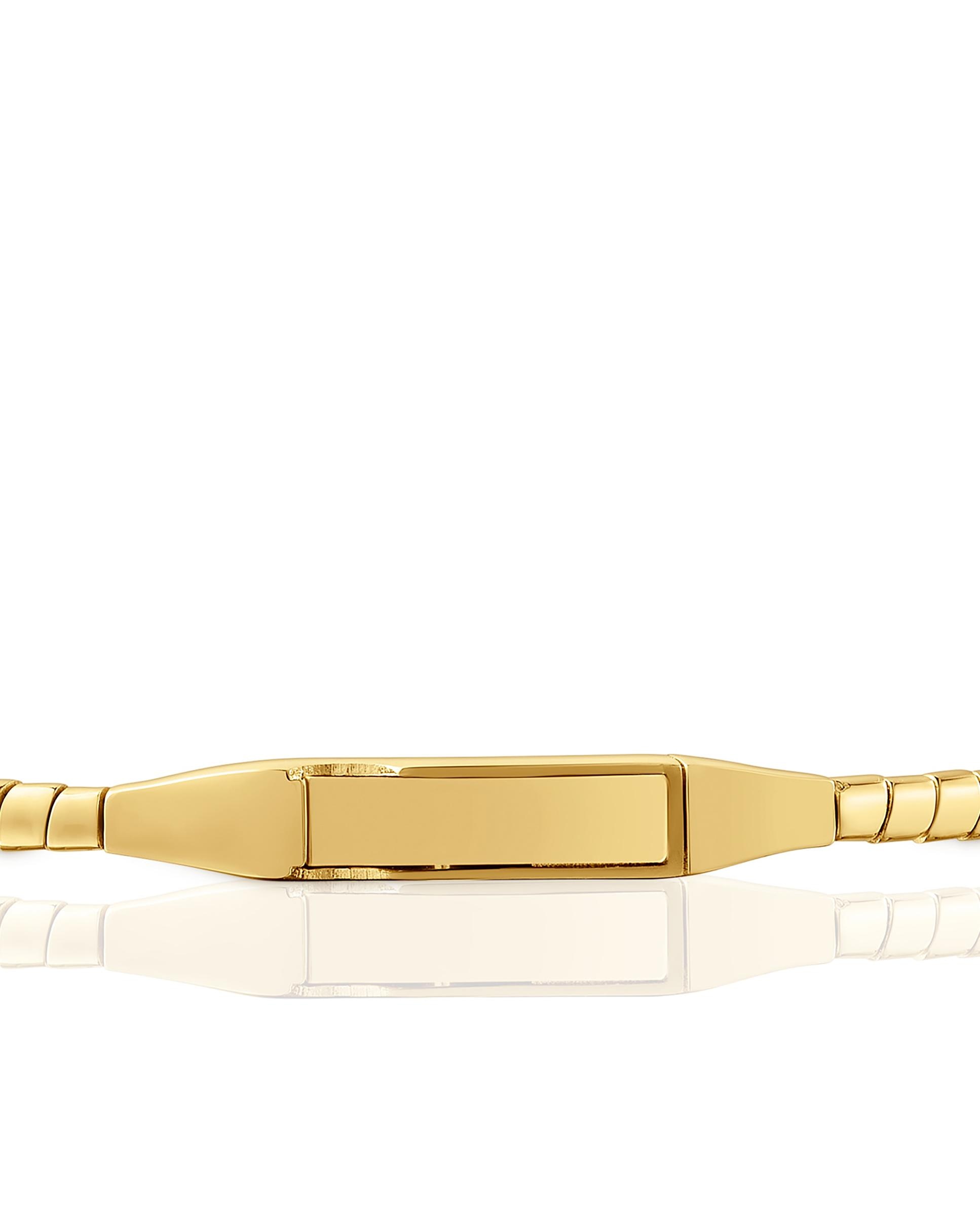 Pulseira de Corrente Basics de Ouro e Diamantes 4