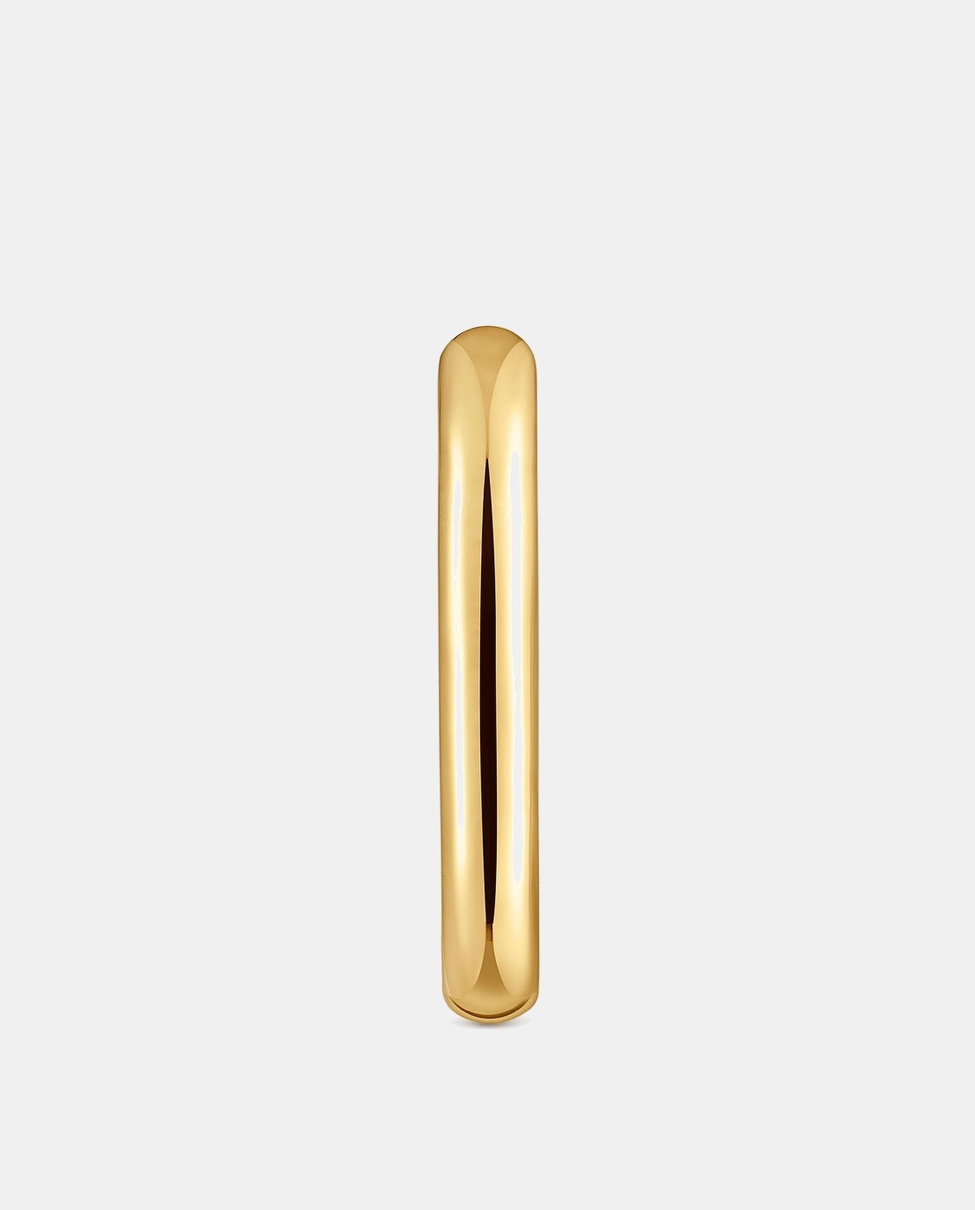 Piercing New Silueta Solto de Aro Banhado a Ouro 18 Kt Sobre Prata Dourado-2