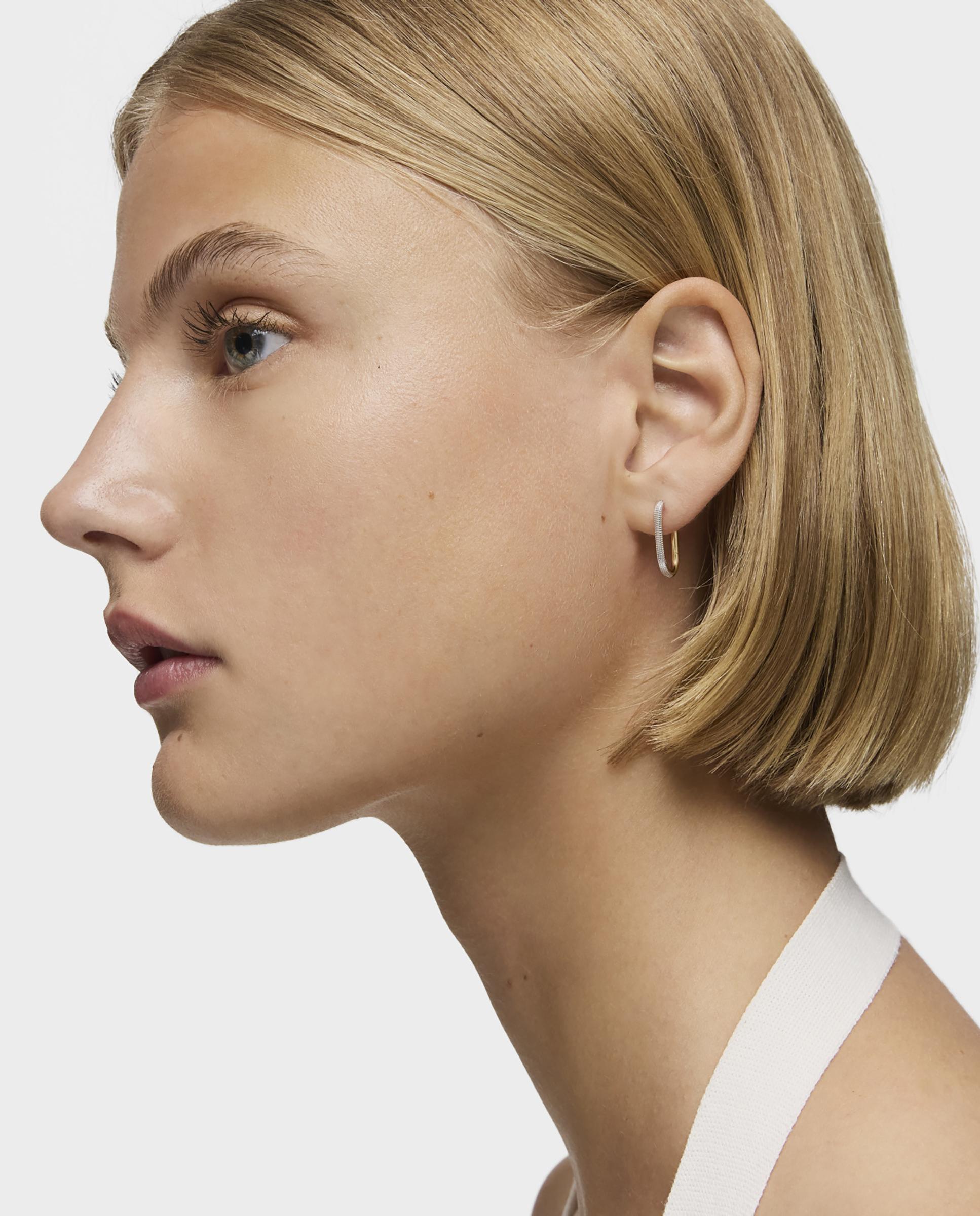 Piercing New Silueta de Aro Millgrain Bicolor-3