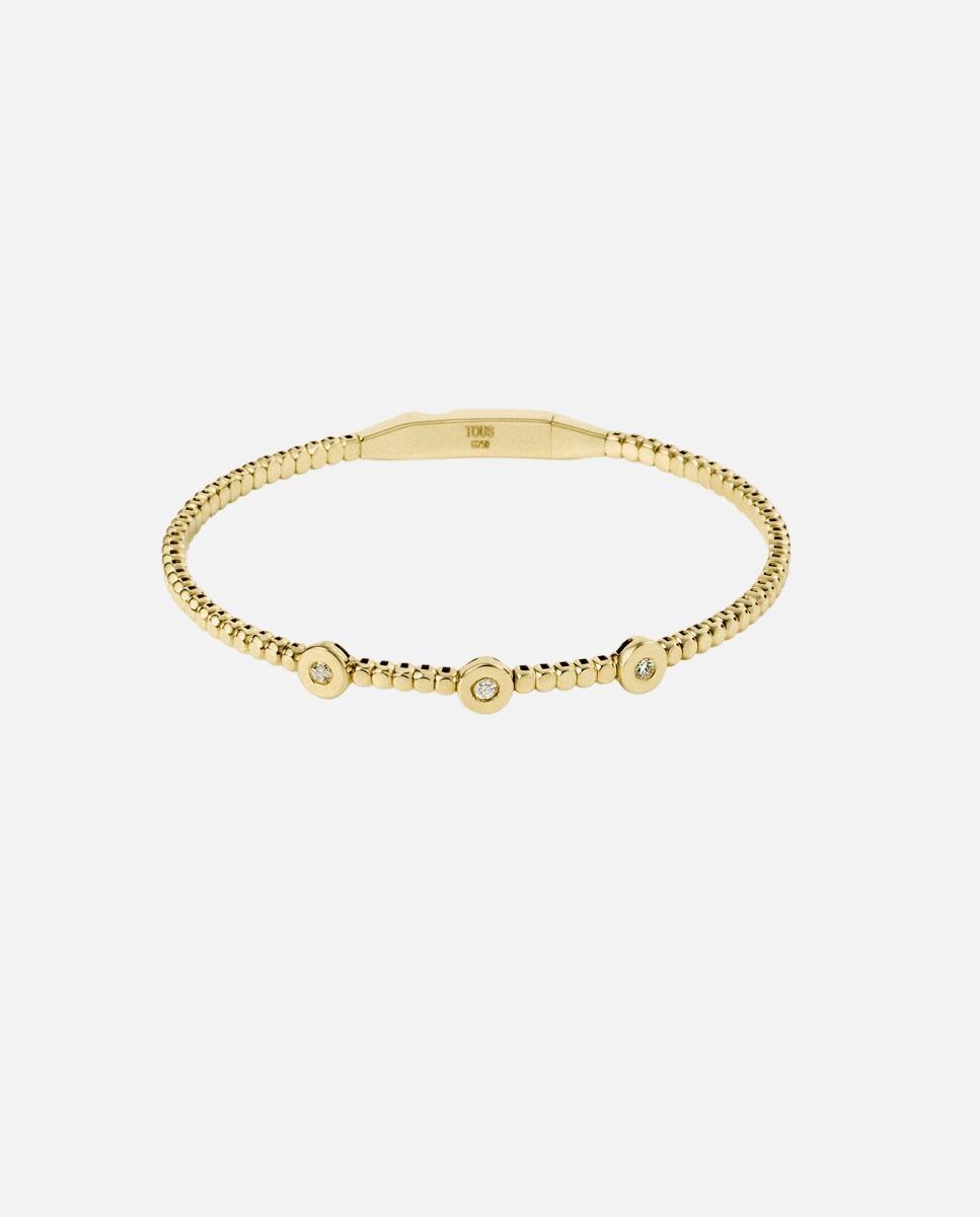 Pulseira Atelier de Ouro e Detalhe em Pedras Ouro-1