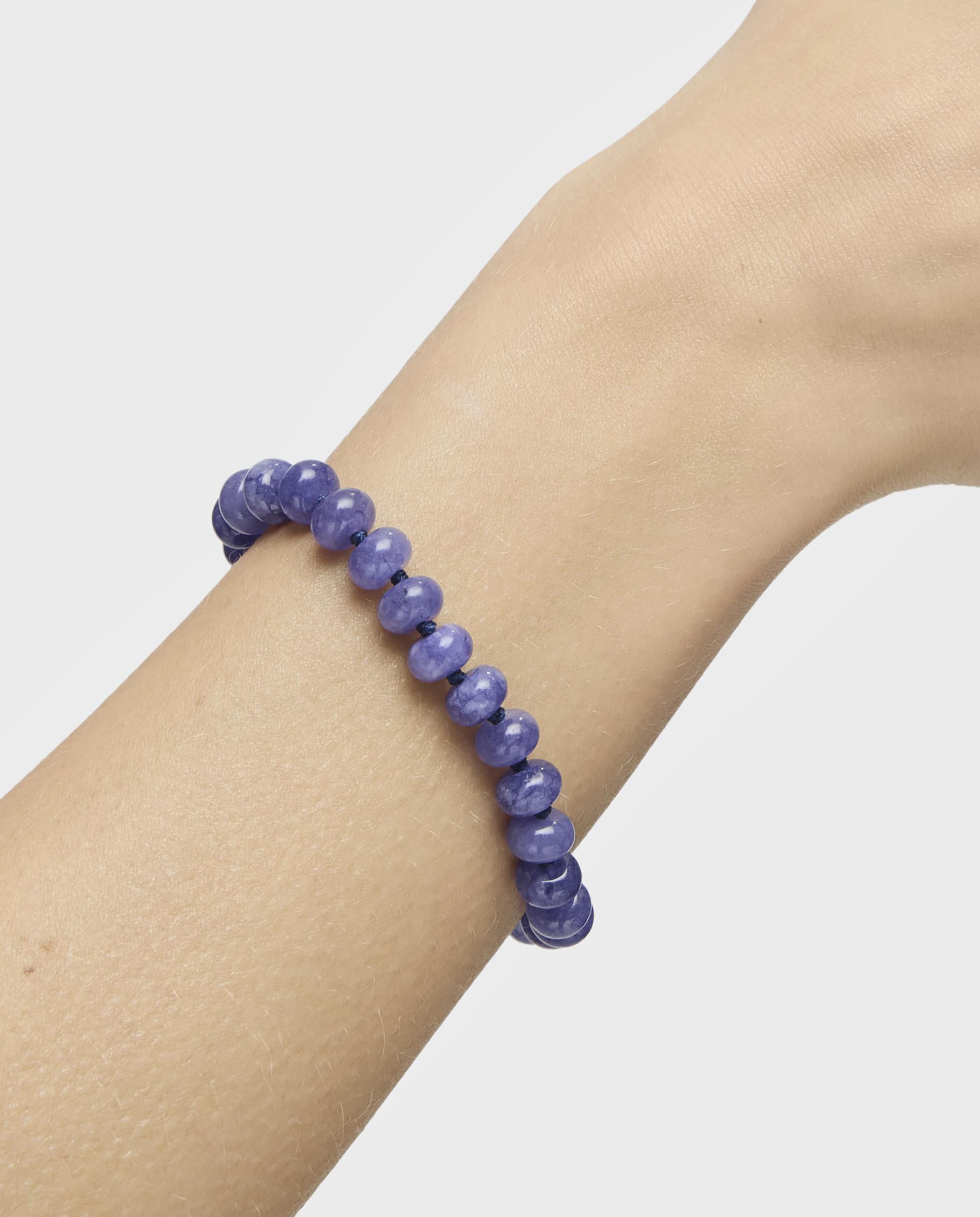 Pulseira Hold Oval Banhada a Ouro 18 Kt Sobre Prata e Quartzita Azul Azul-3