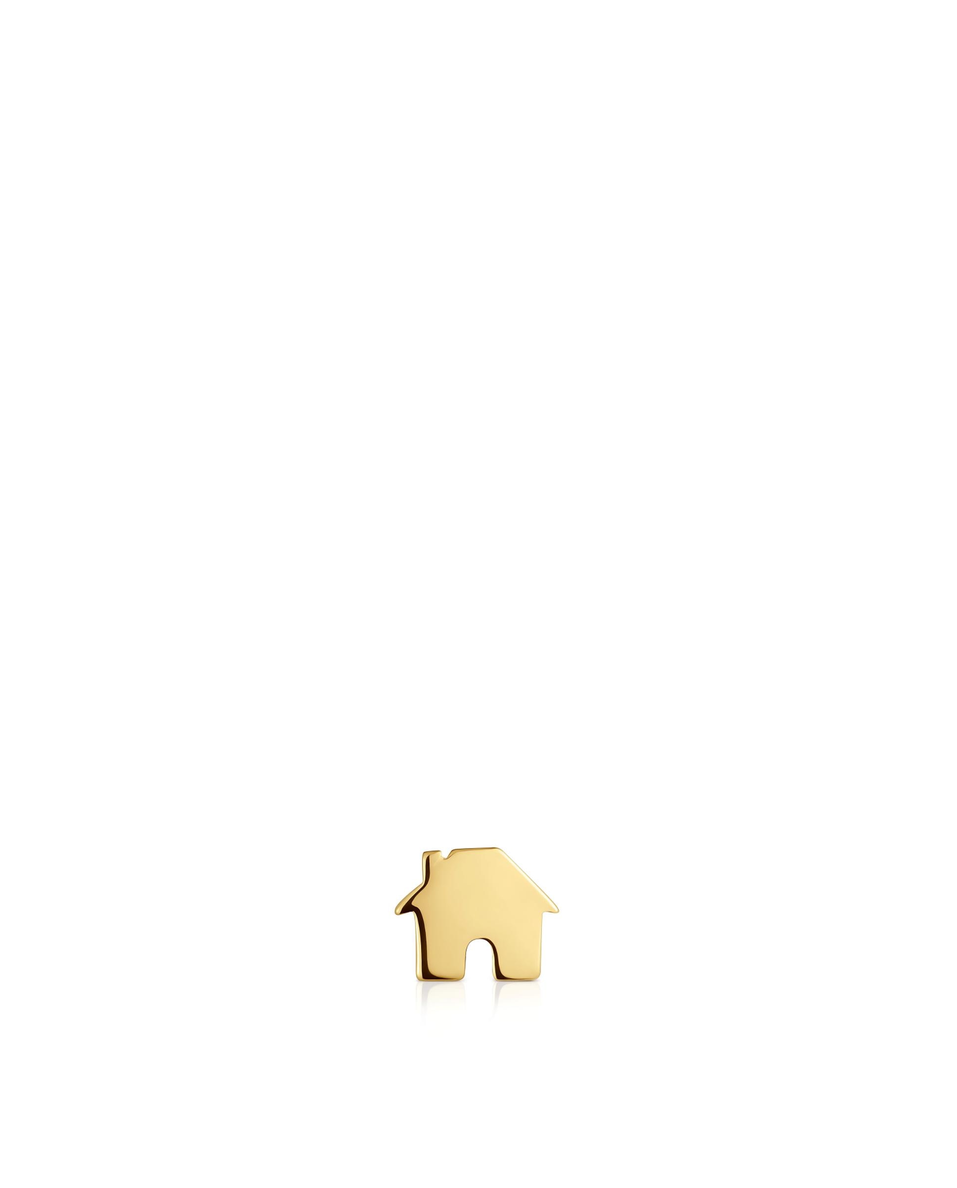 Pingente Tous 1950 Casa Banhado em Ouro 18 kt sobre Prata Ouro-1