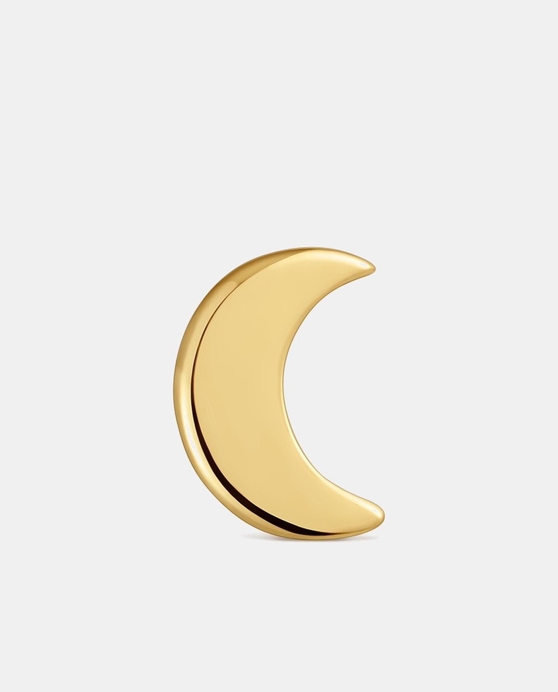 Pendente Tous 1950 Lua Banhado em Ouro 18 Kt Sobre Prata Dourado-1