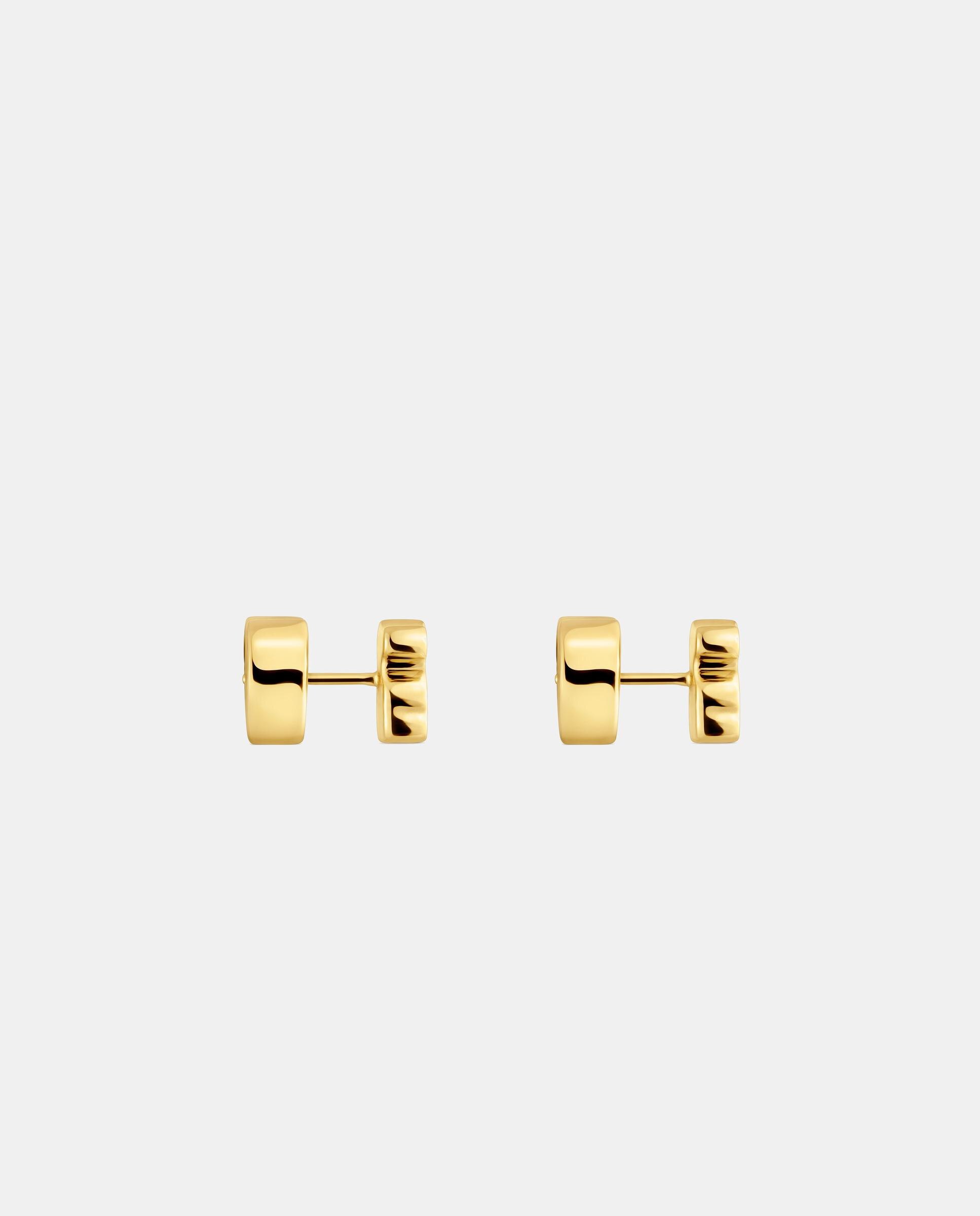 Brincos Tous 1950 Urso Banhados a Ouro 18 Kt Sobre Prata e Diamantes Branco-2