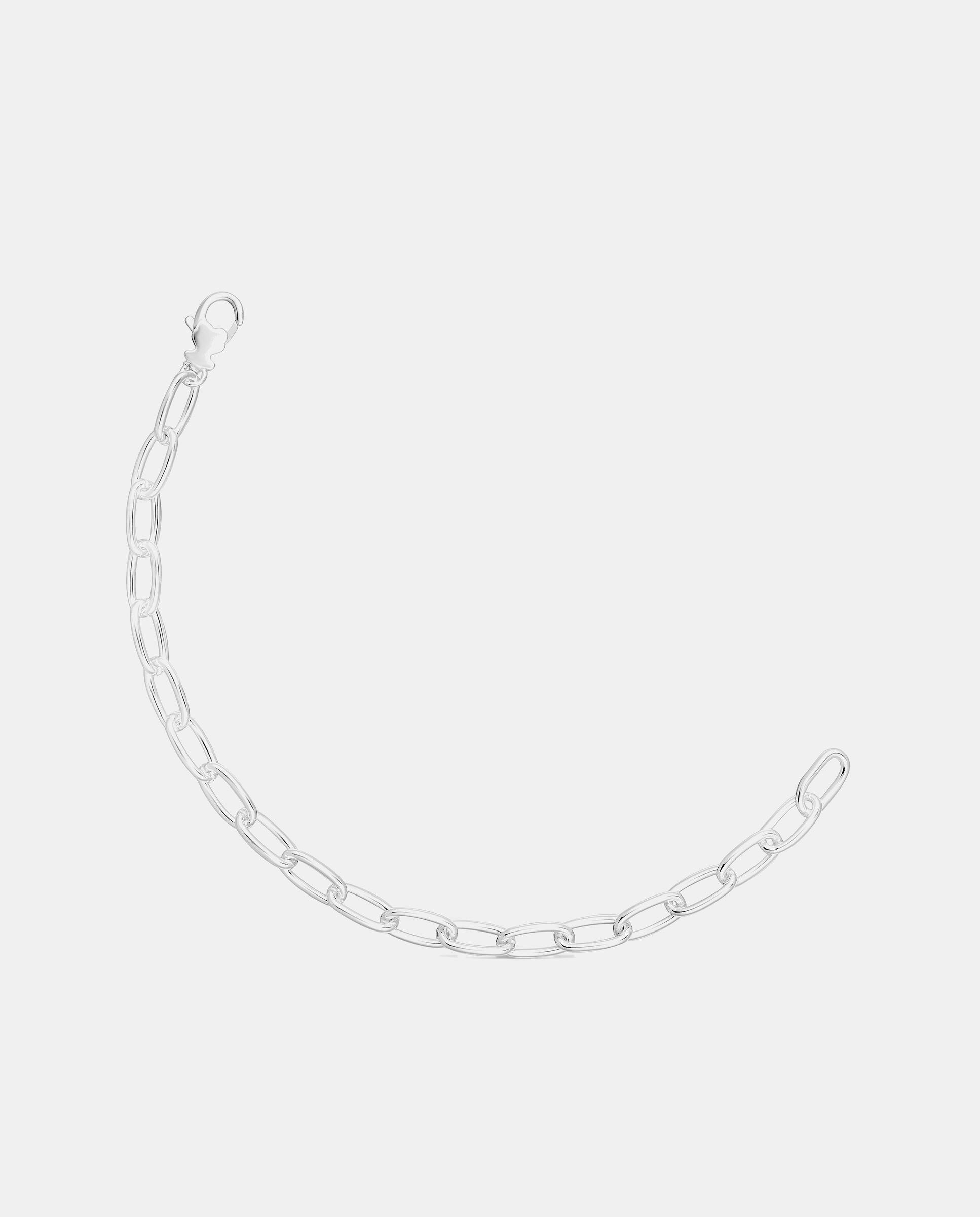 Pulseira de Corrente Tous Basic de Prata Prateado-2