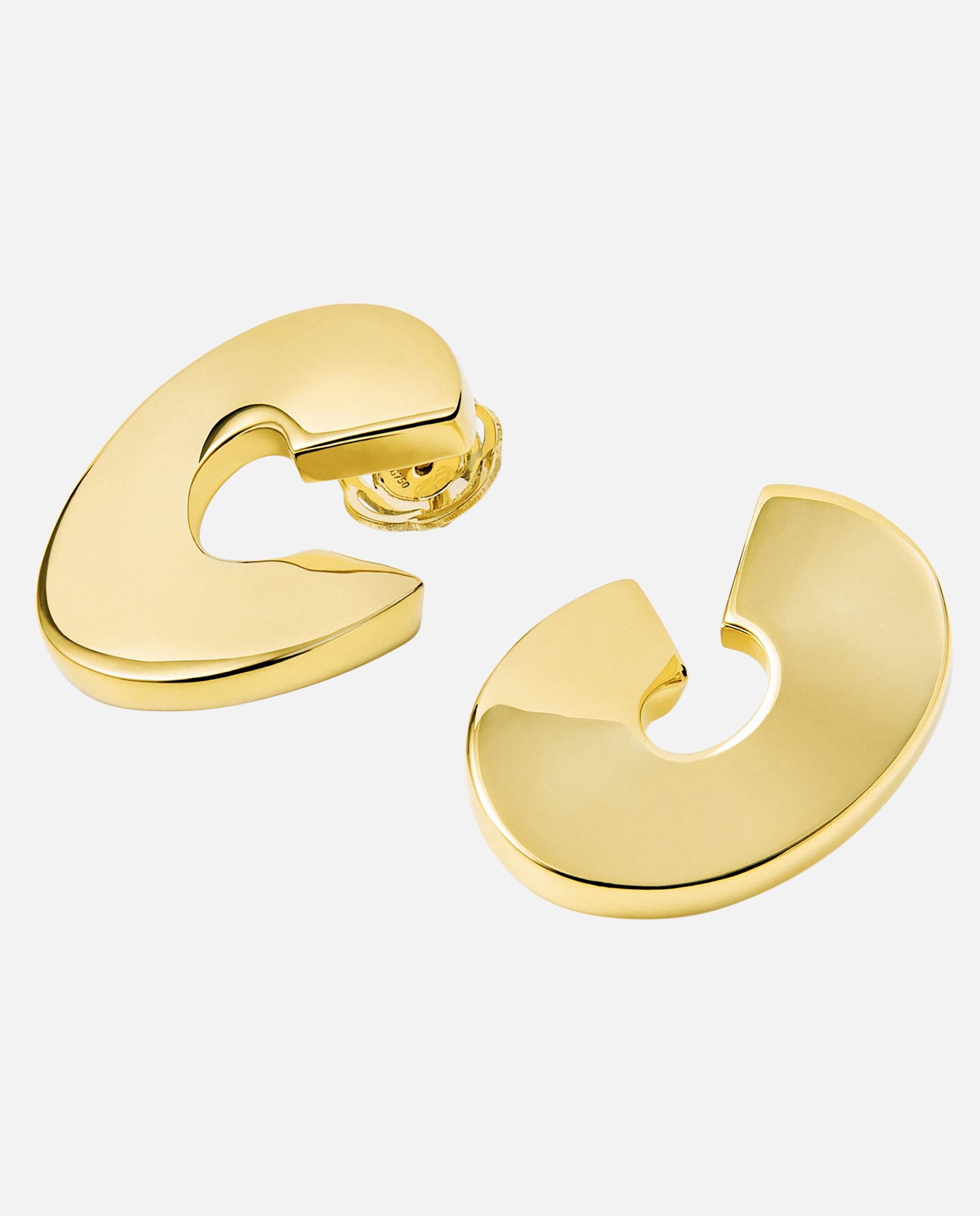 Brincos Grandes Atelier de Ouro Dourado-3