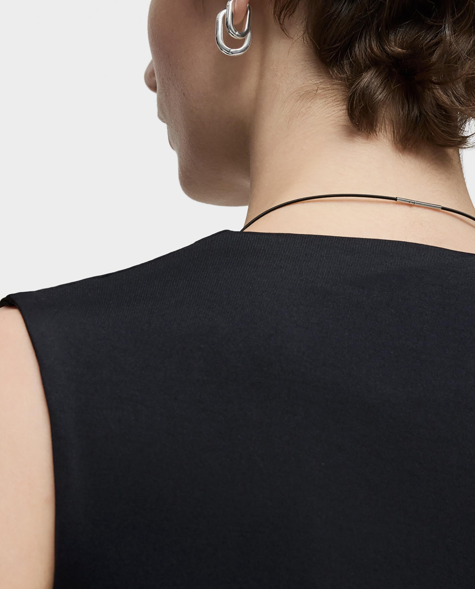 Colar Atelier de Platino em Preto Preto / Prata-6